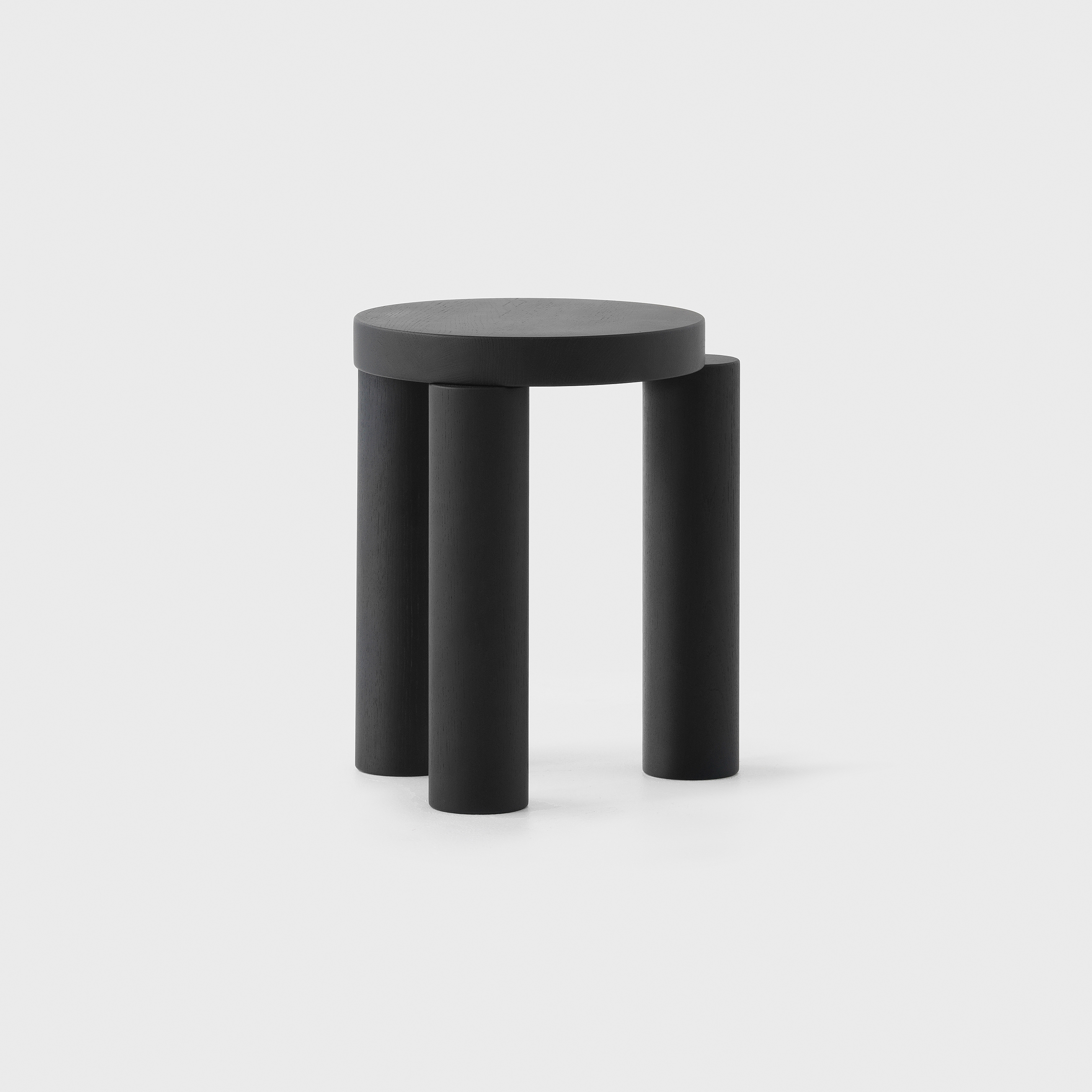 Offset Stool - Black