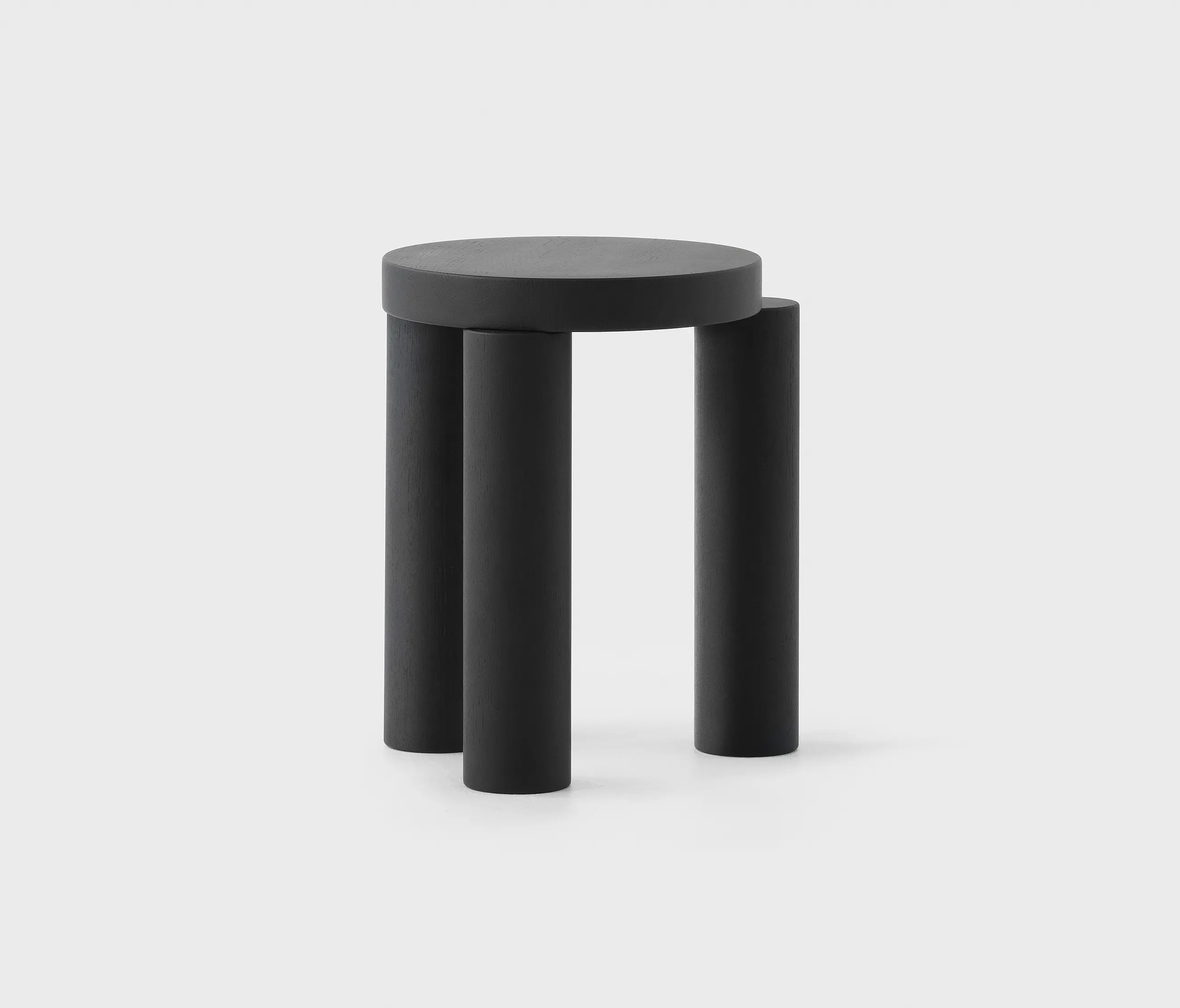 Resident - Offset Stool - Black