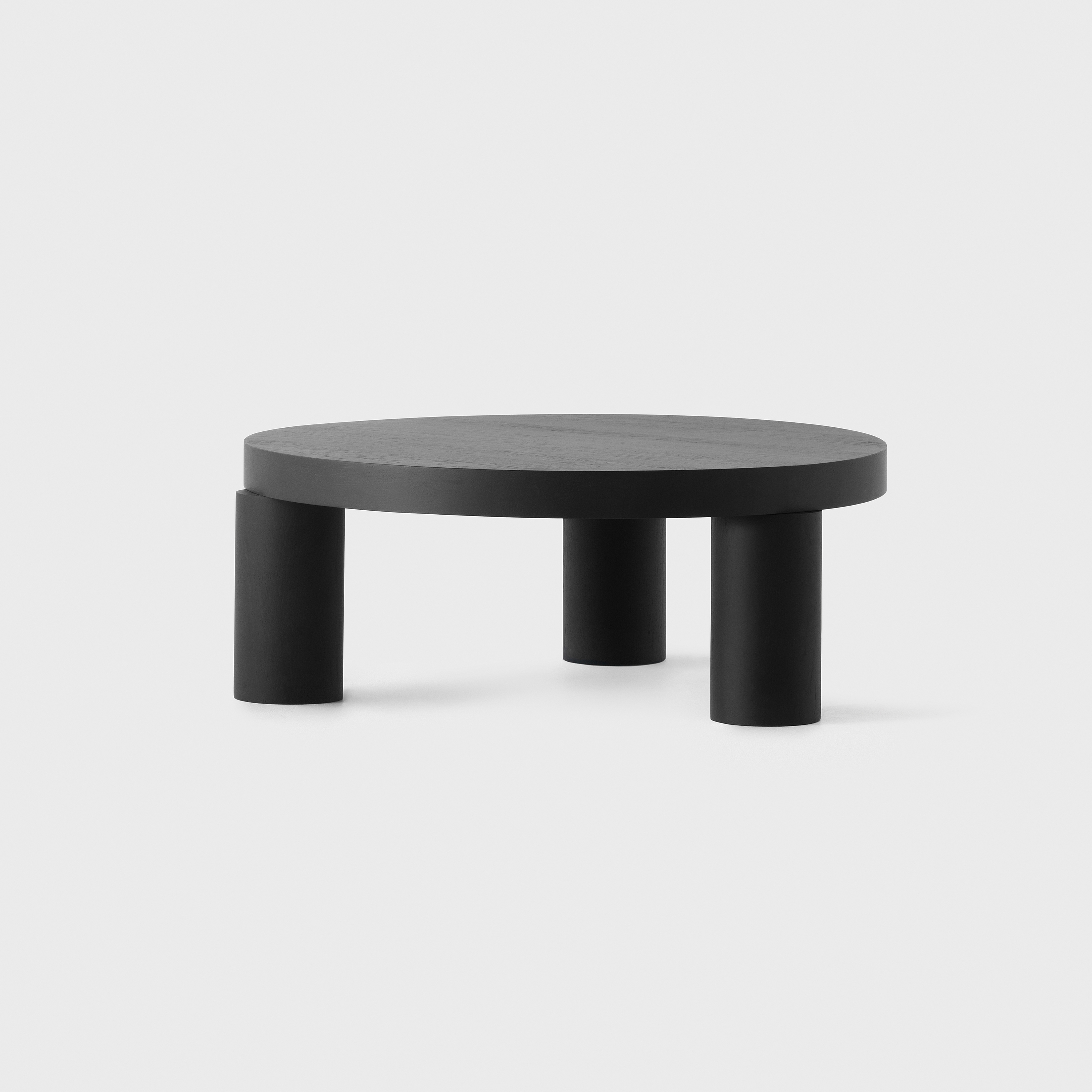 Offset Coffee Table - Black