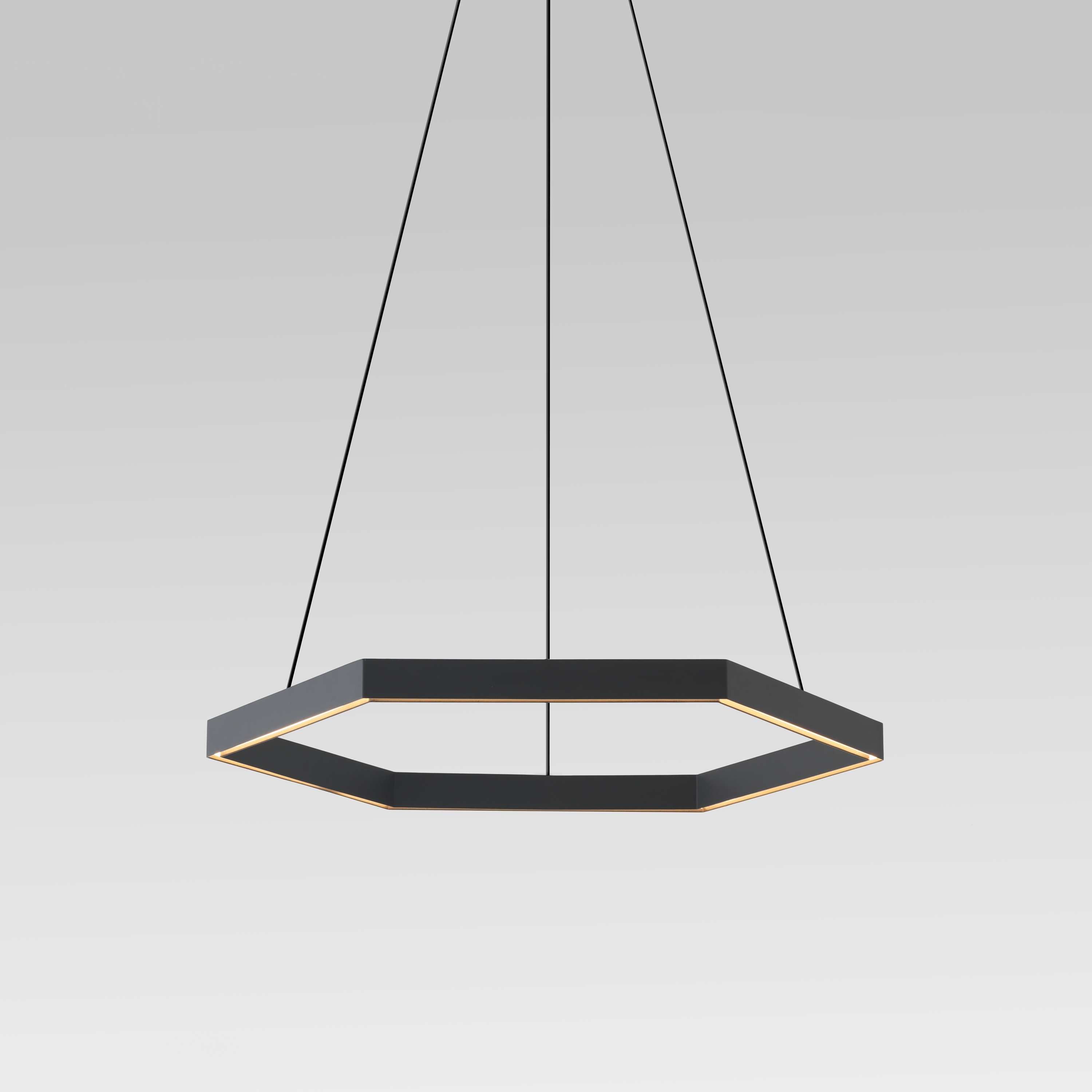 Hex 1000 Pendant - Black