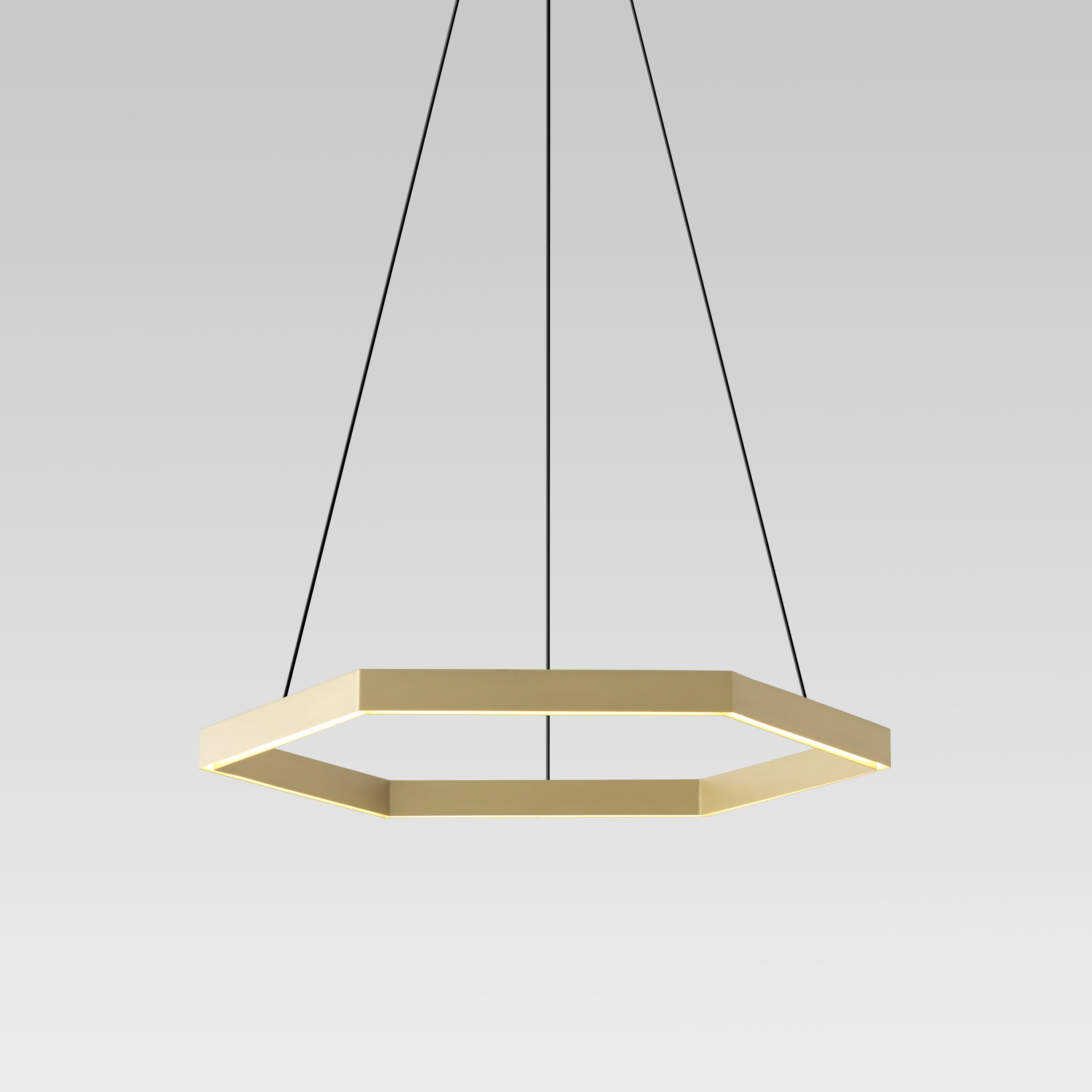 Mostrar el producto Hex 1000 Pendant - Brass del fabricante Resident