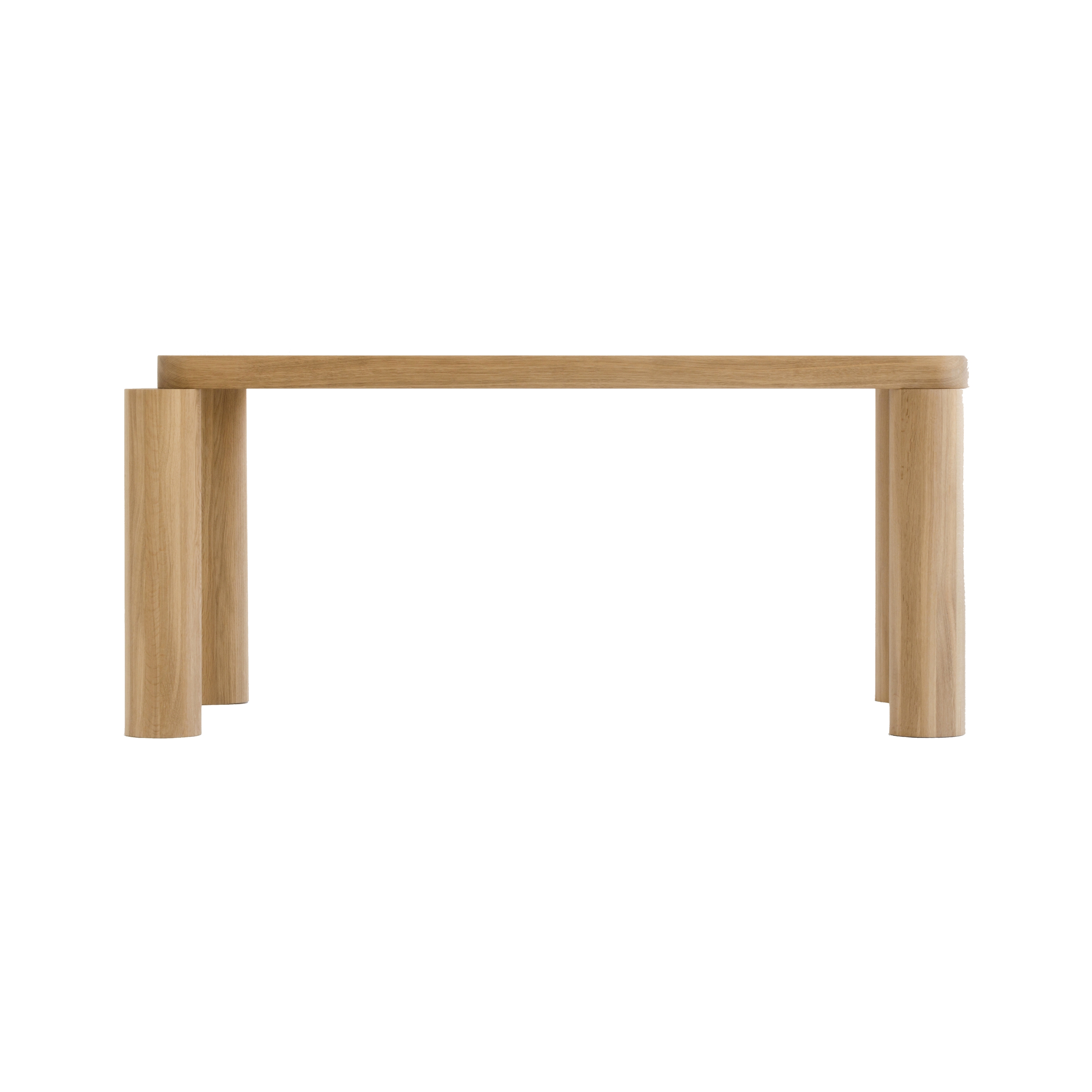 Produkt Offset Dining Table - Natural des Herstellers Resident anzeigen