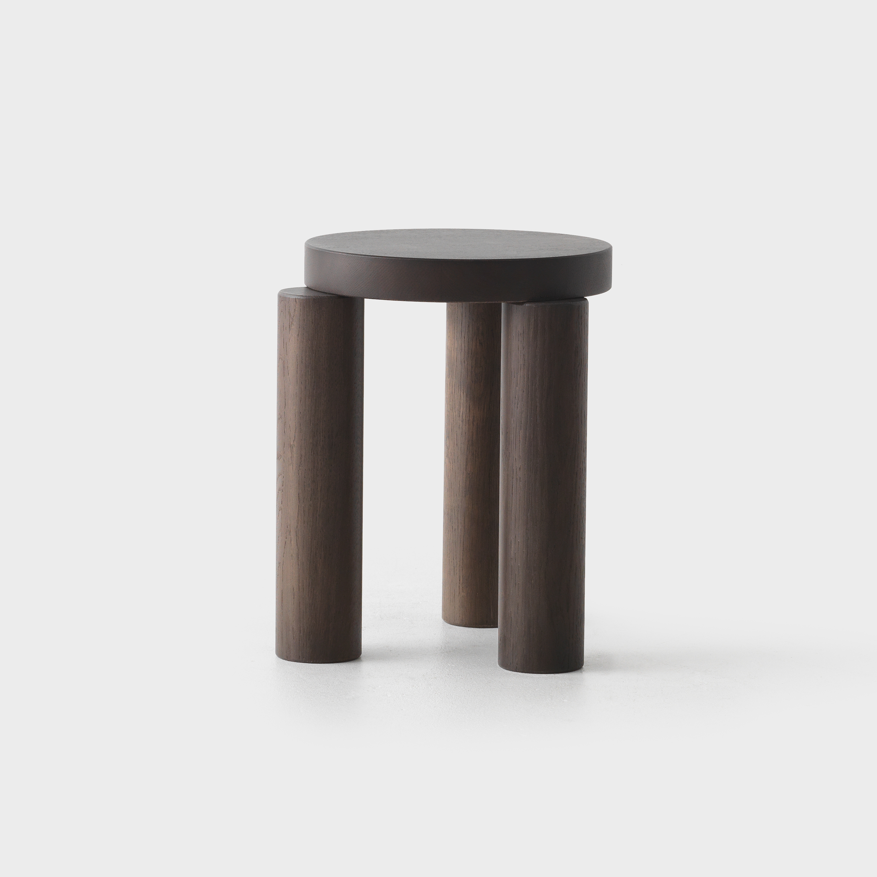Display product Offset Stool - Umber from manufacturer Resident