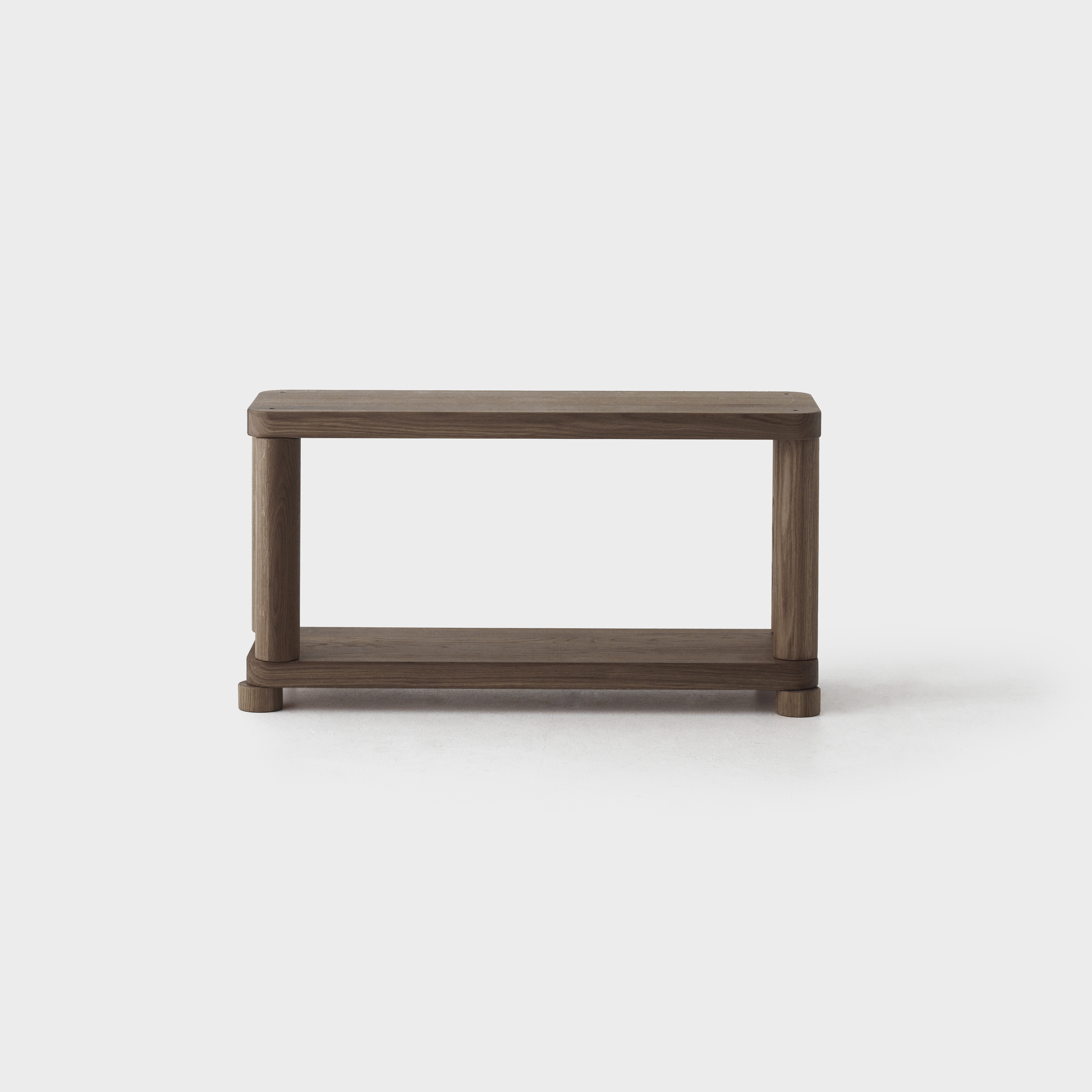 Offset Shelf Small Umber - 1 Tier