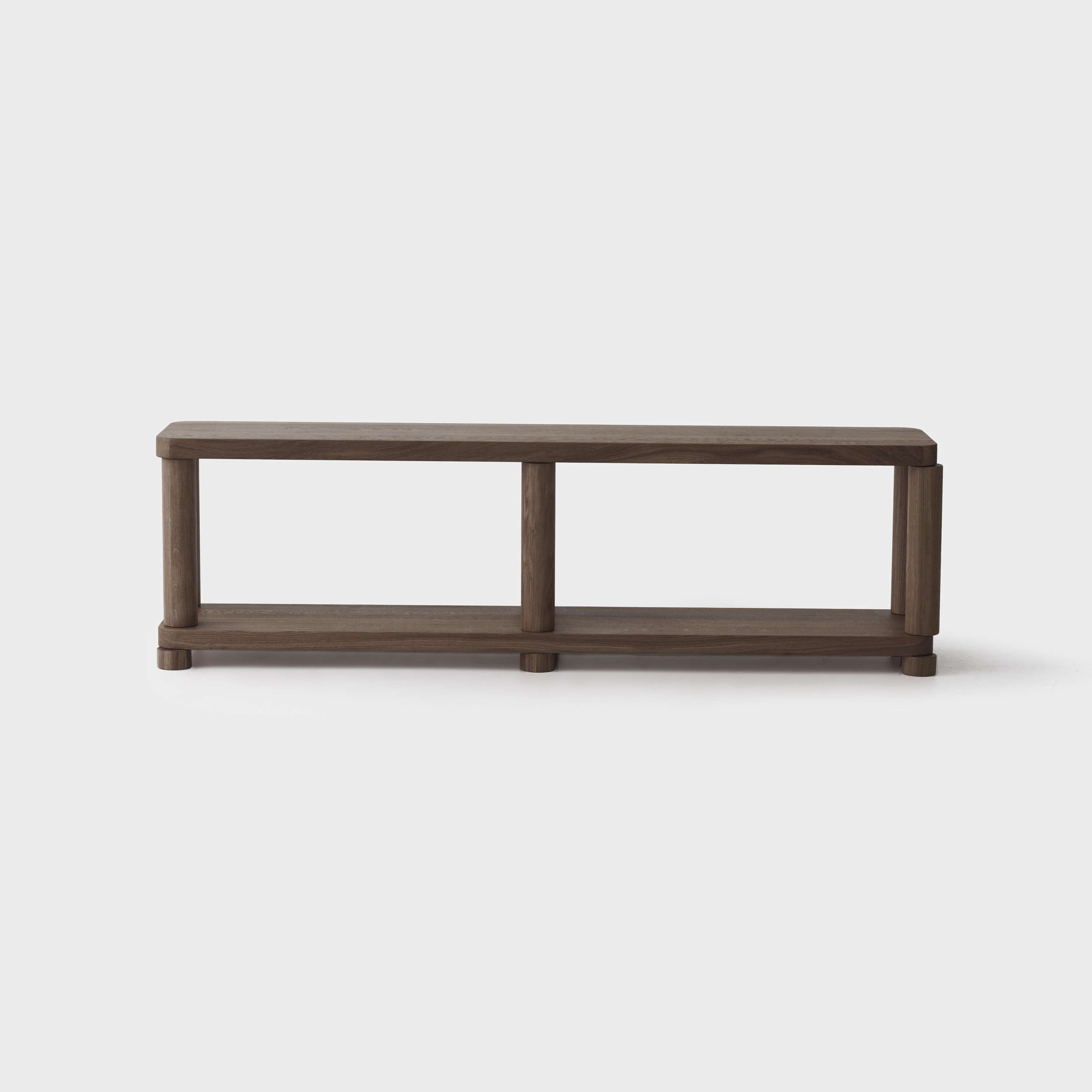 Offset Shelf Large Umber - 1 Tier