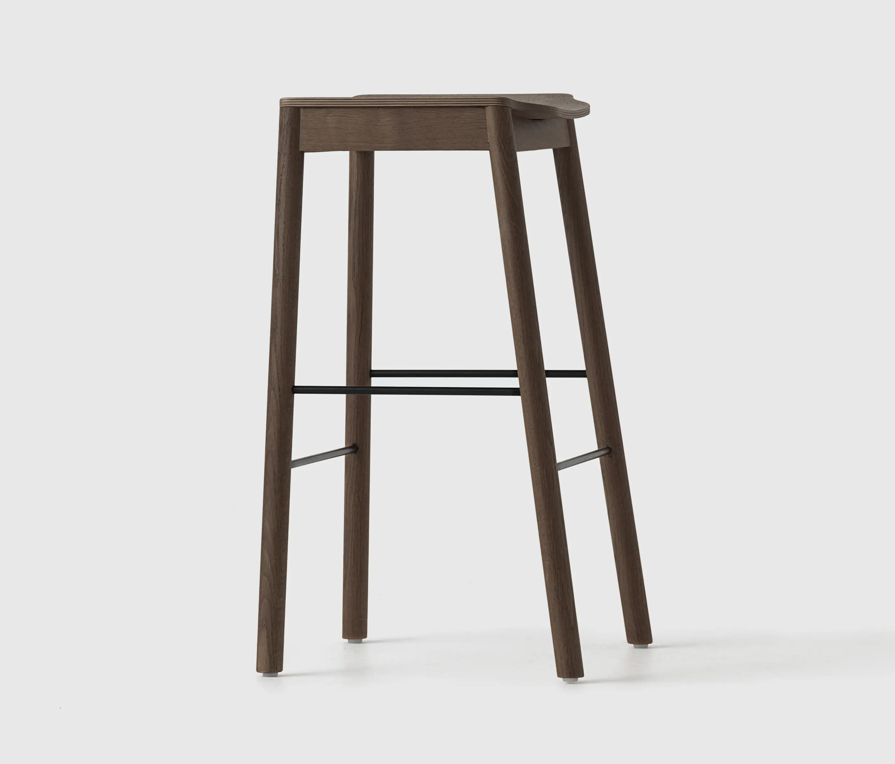 Resident - Tangerine Stool - Umber