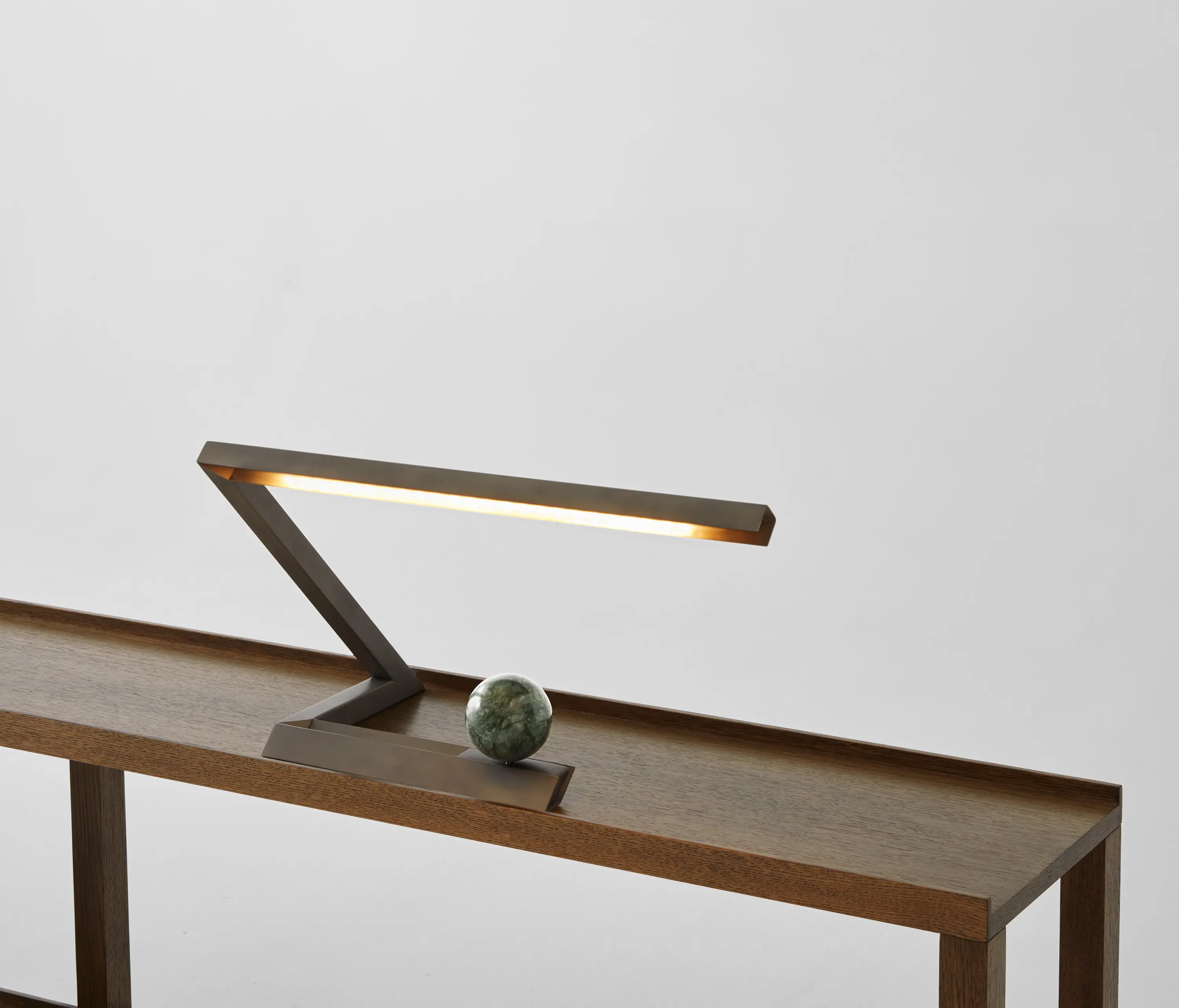 Resident - Oud Lamp - Sandblasted Steel