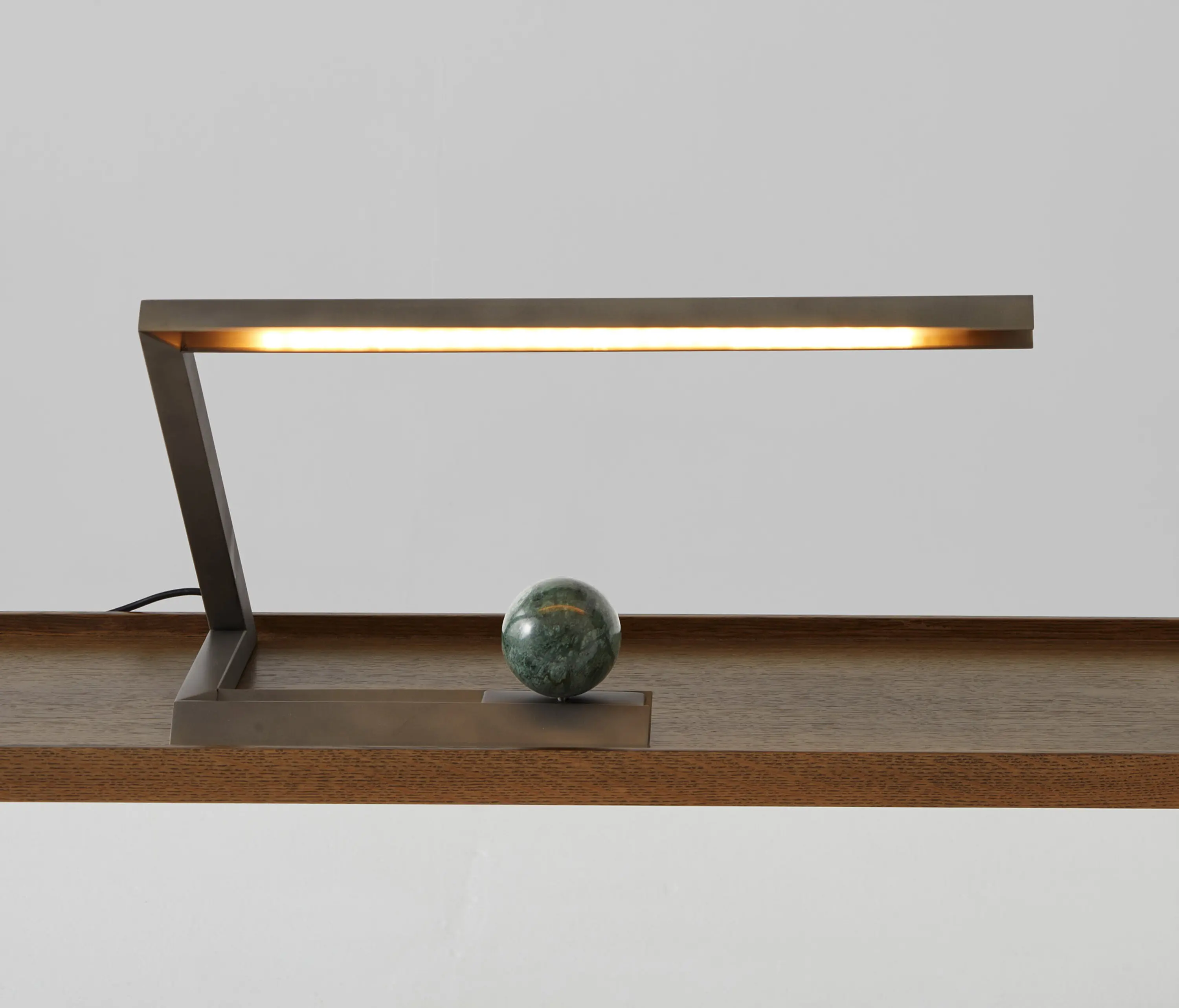 Resident - Oud Lamp - Sandblasted Steel