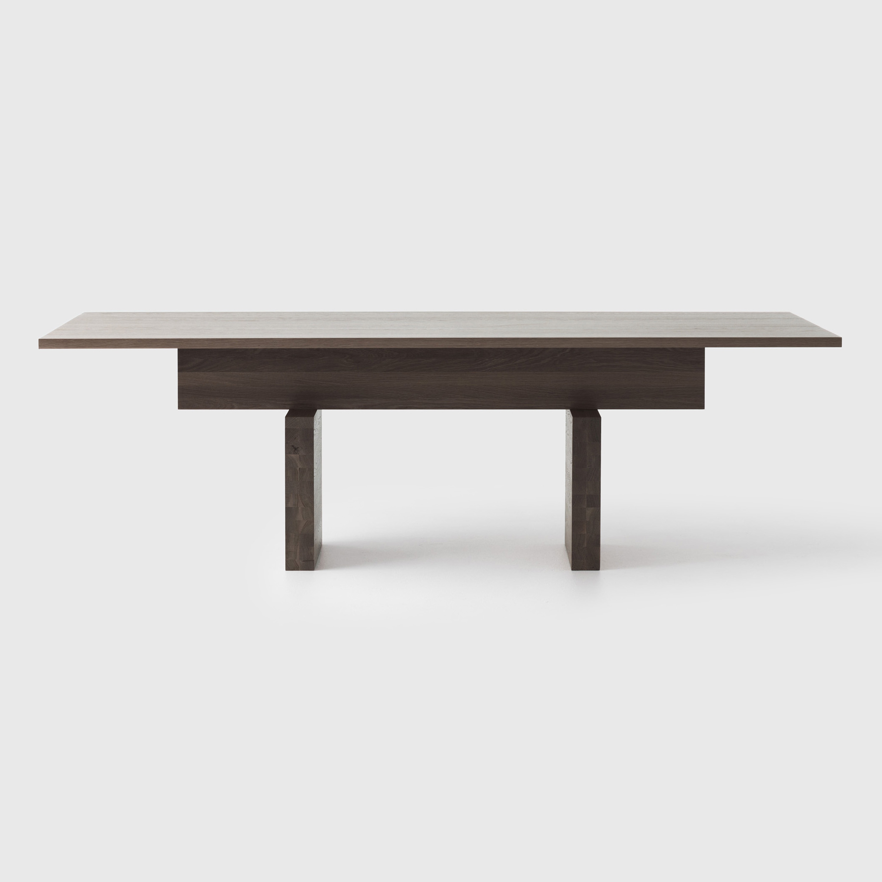 Plane Dining Table Rectangle - Umber