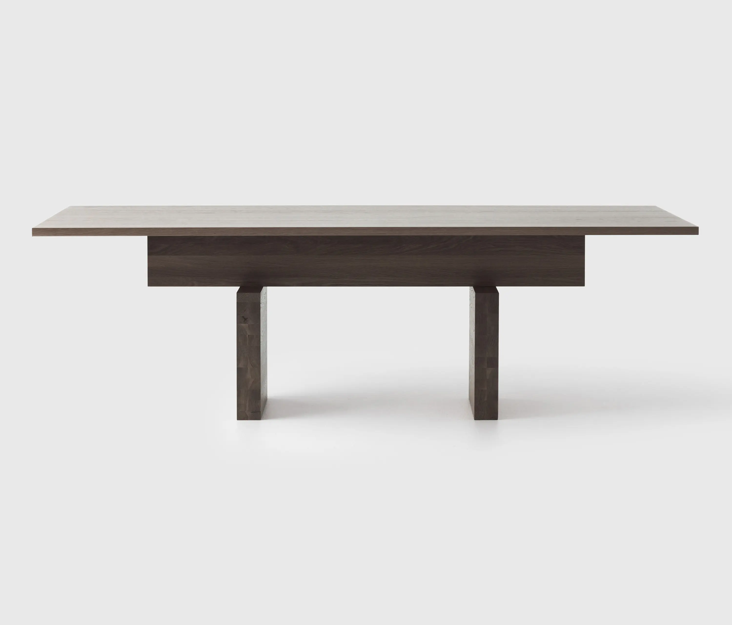 Resident - Plane Dining Table Rectangle - Umber