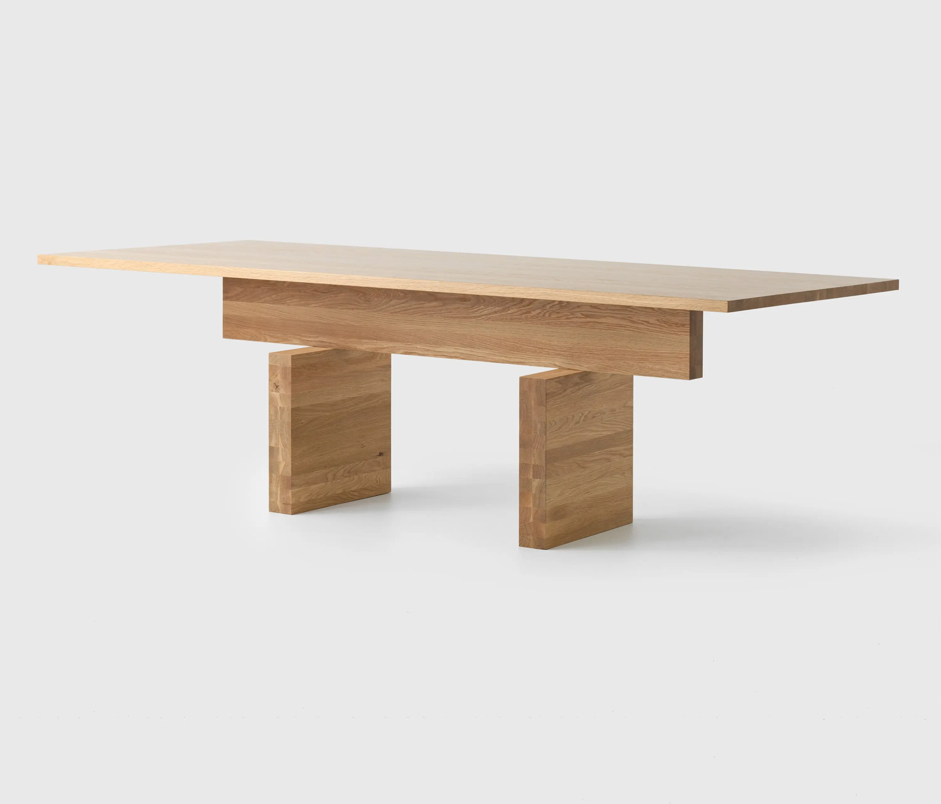 Resident - Plane Dining Table Rectangle - Natural