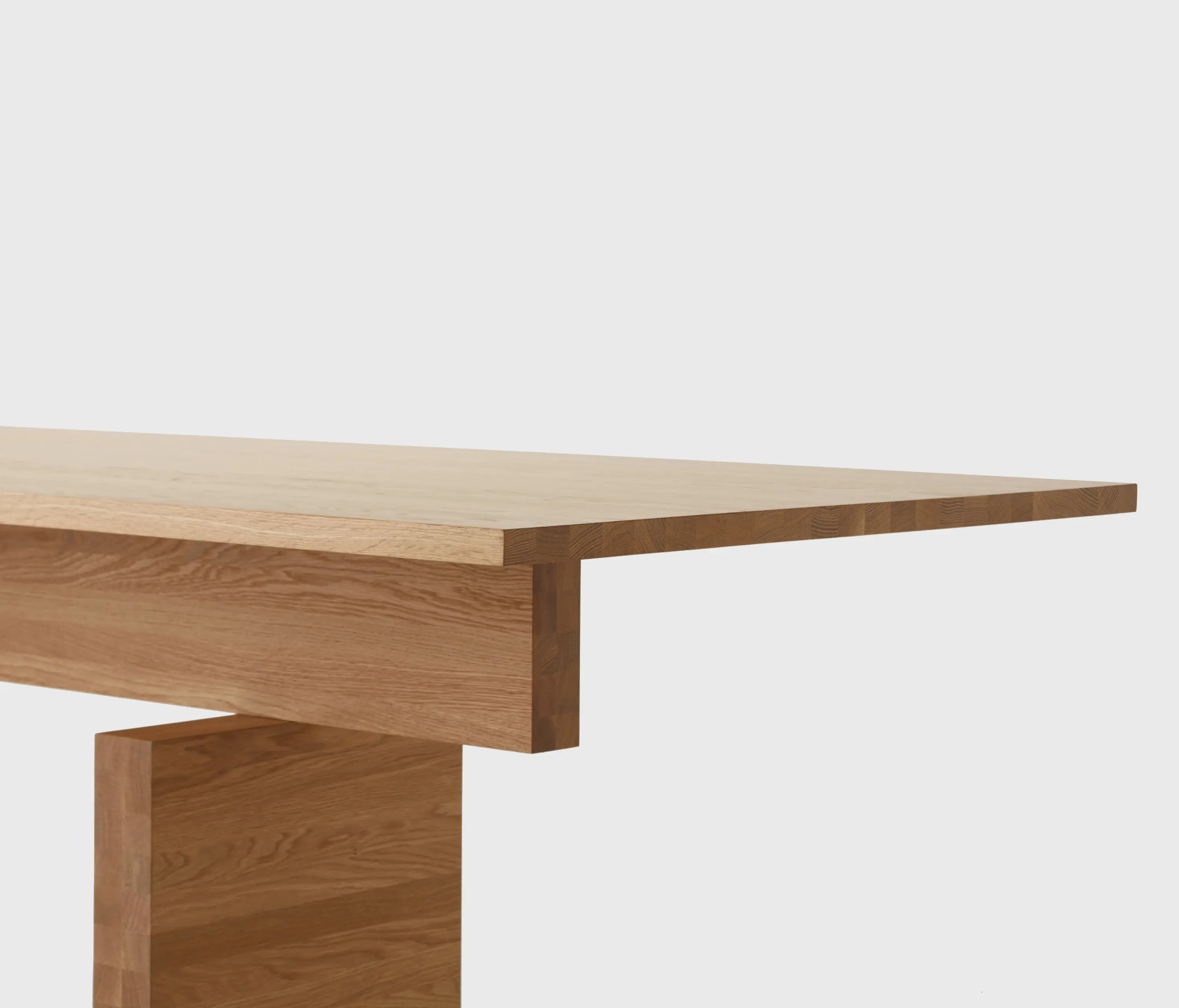 Resident - Plane Dining Table Rectangle - Natural