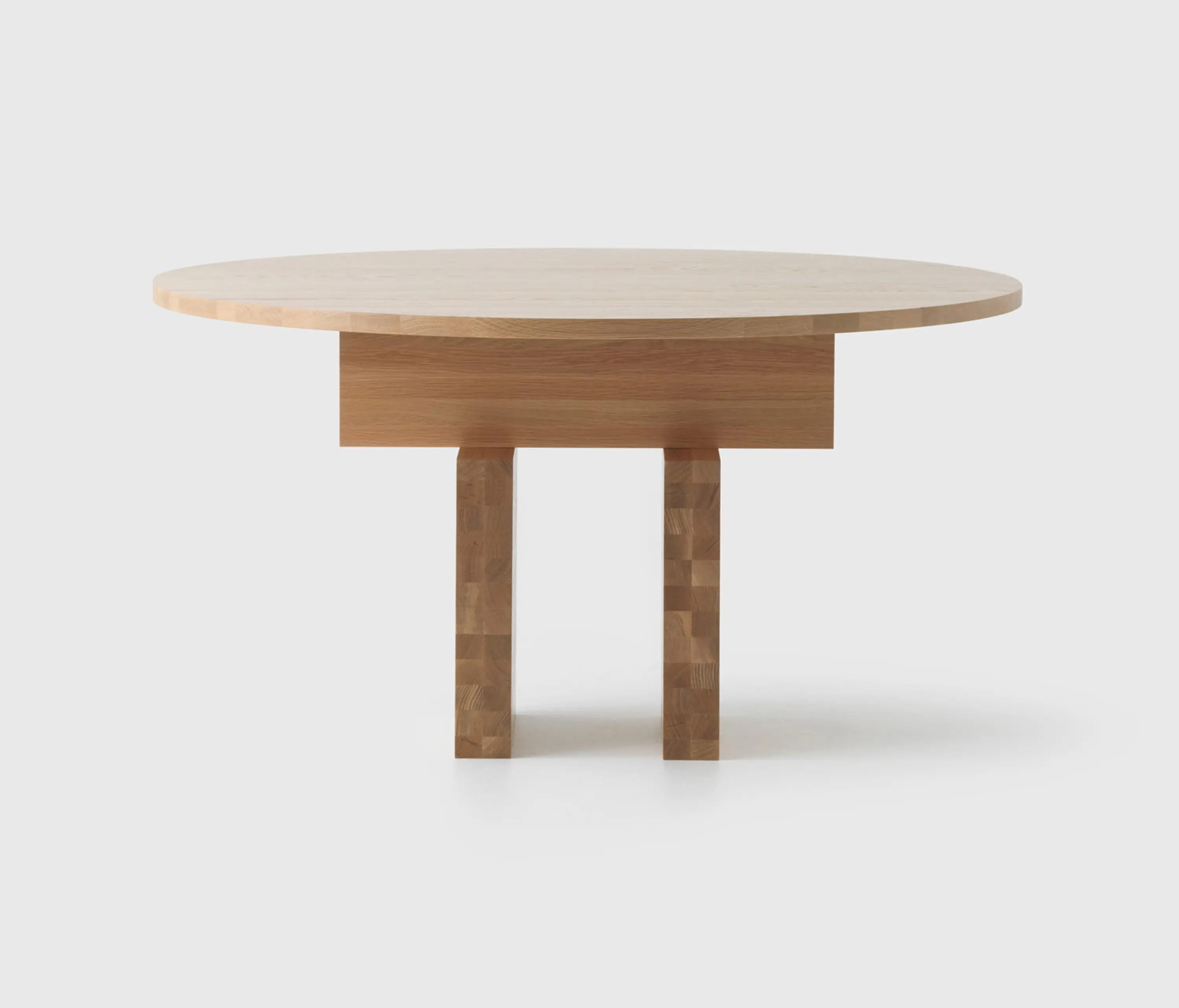 Resident - Plane Dining Table Round -  Natural