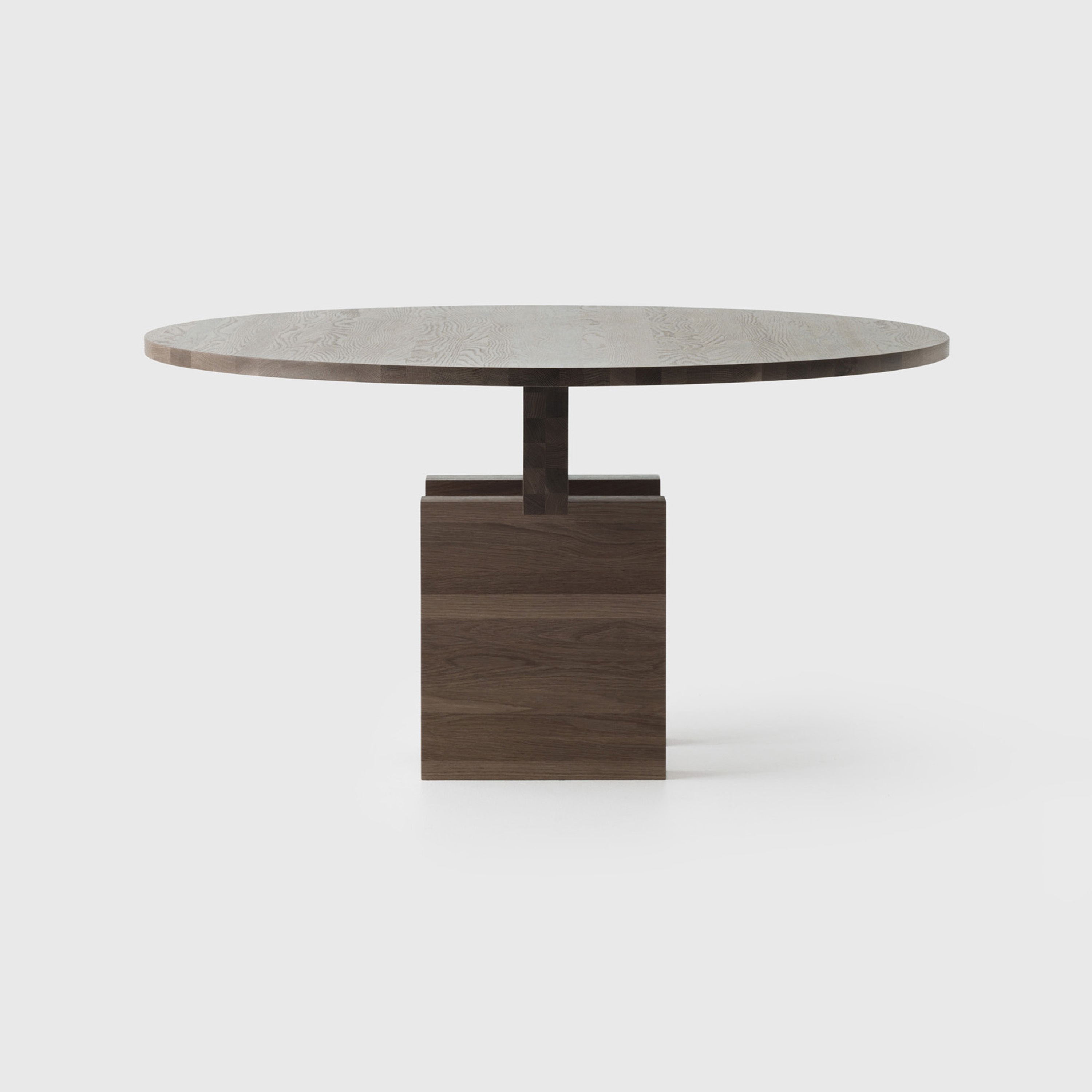 Plane Dining Table Round - Umber