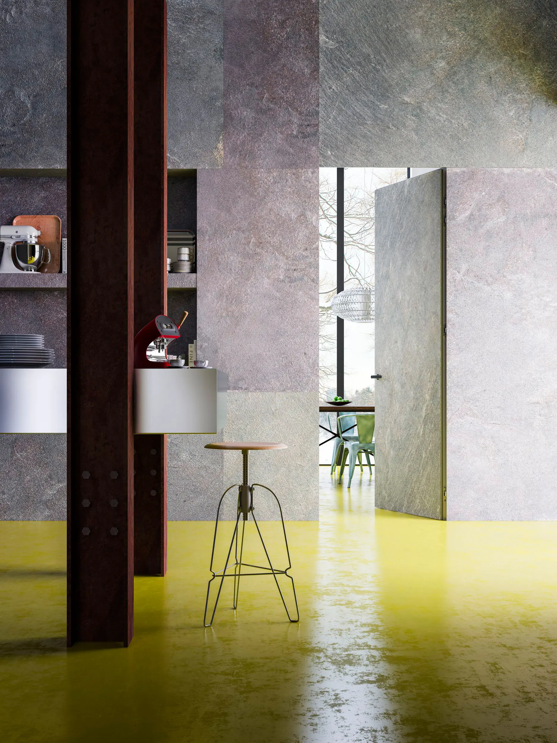 Linvisibile - Alba | Hinged Door