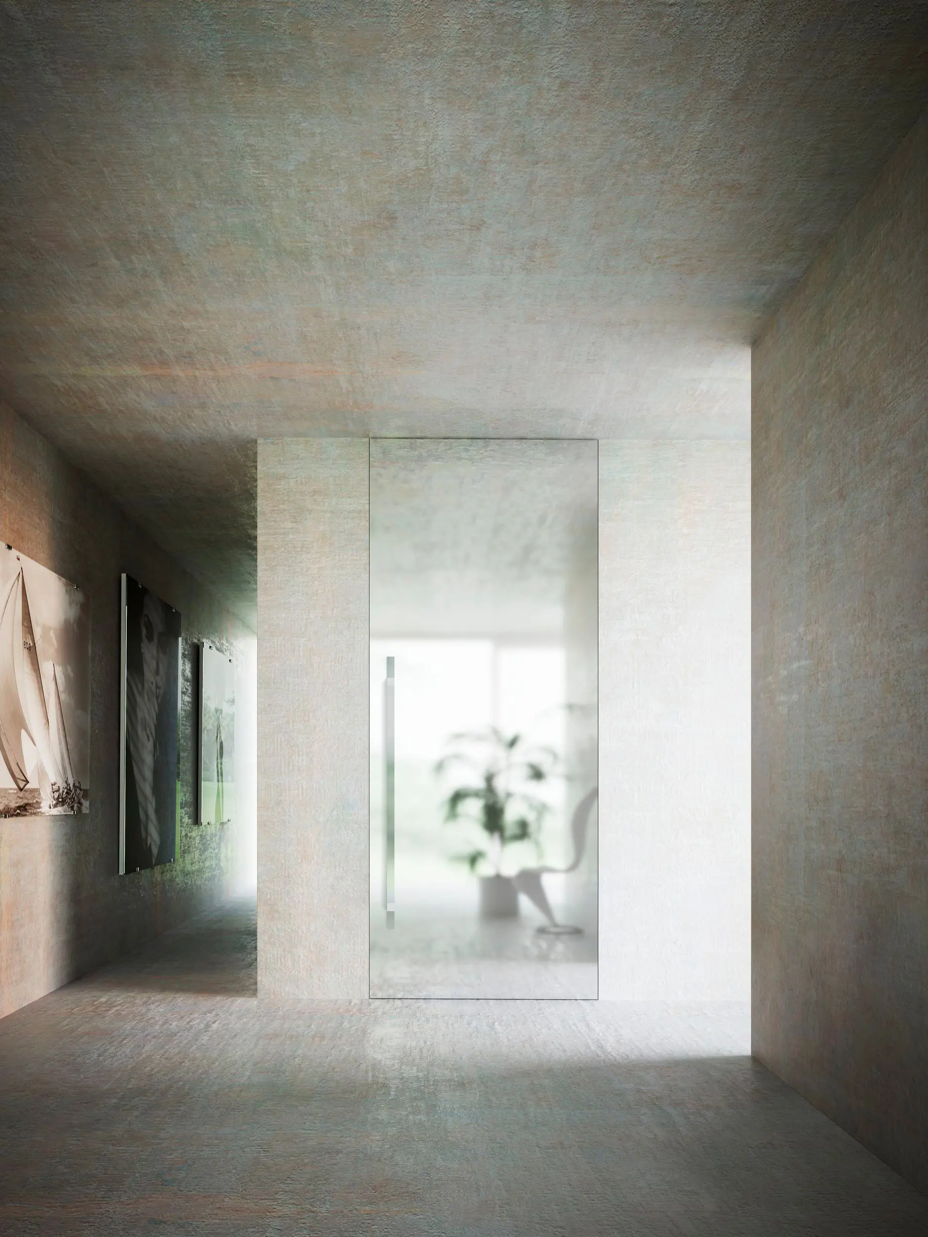 Linvisibile - Brezza | Vertical Pivot Door