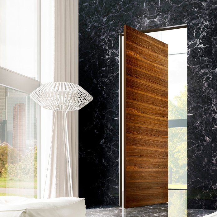 Display product Brezza | Vertical Pivot Door from manufacturer Linvisibile