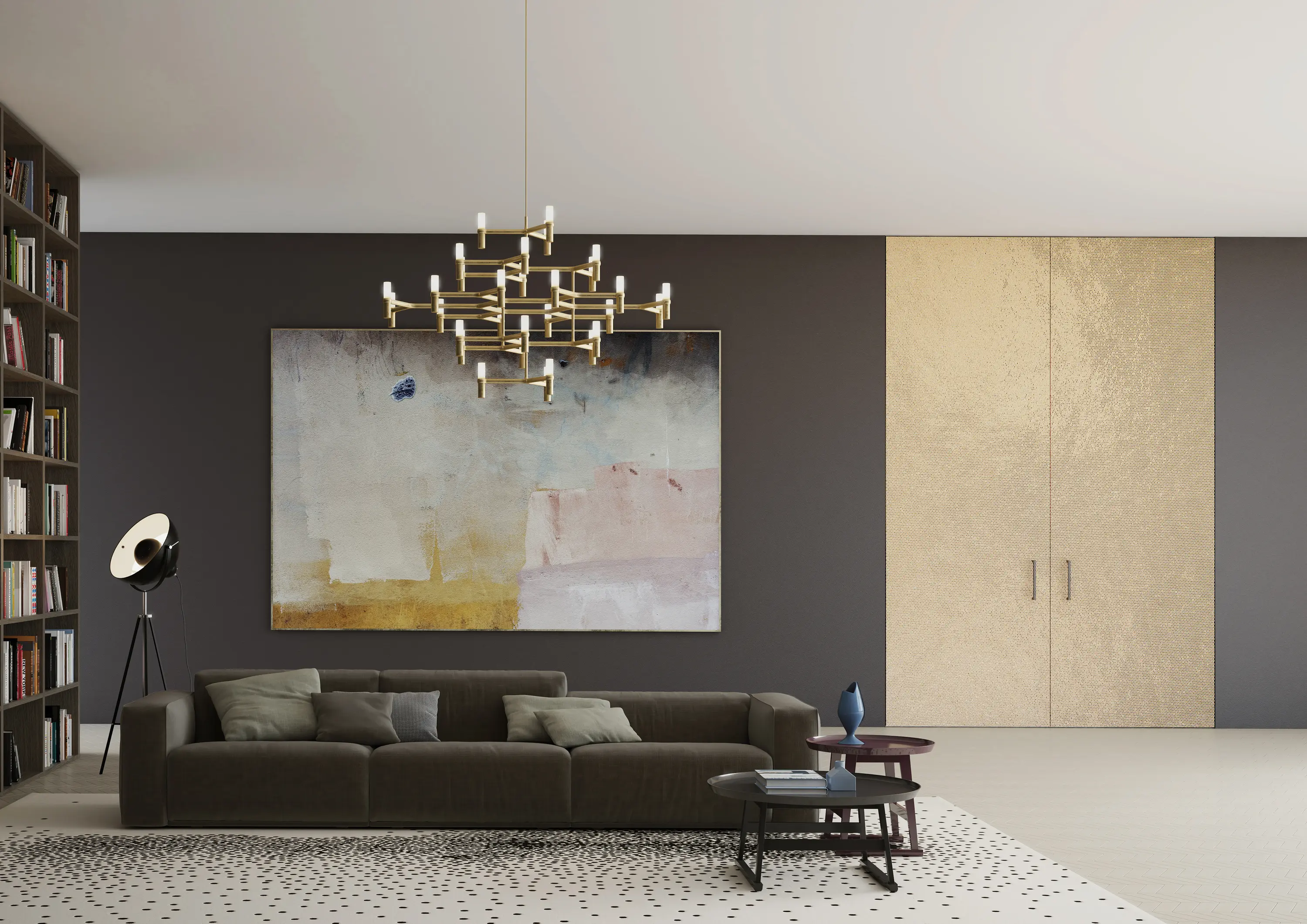 Linvisibile - Brezza | Filo 10 Vertical Pivot door