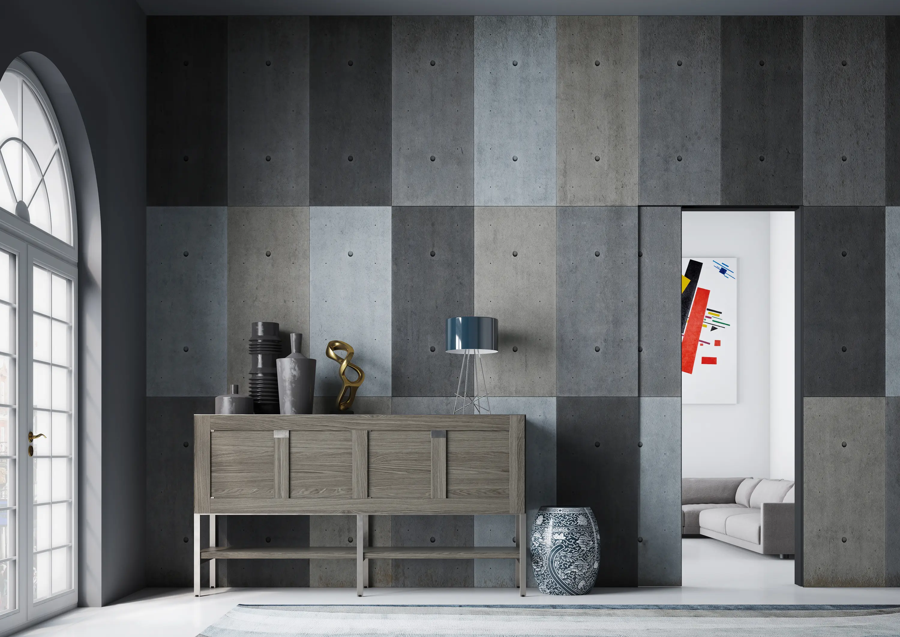 Linvisibile - Marea | Concealed Sliding Door