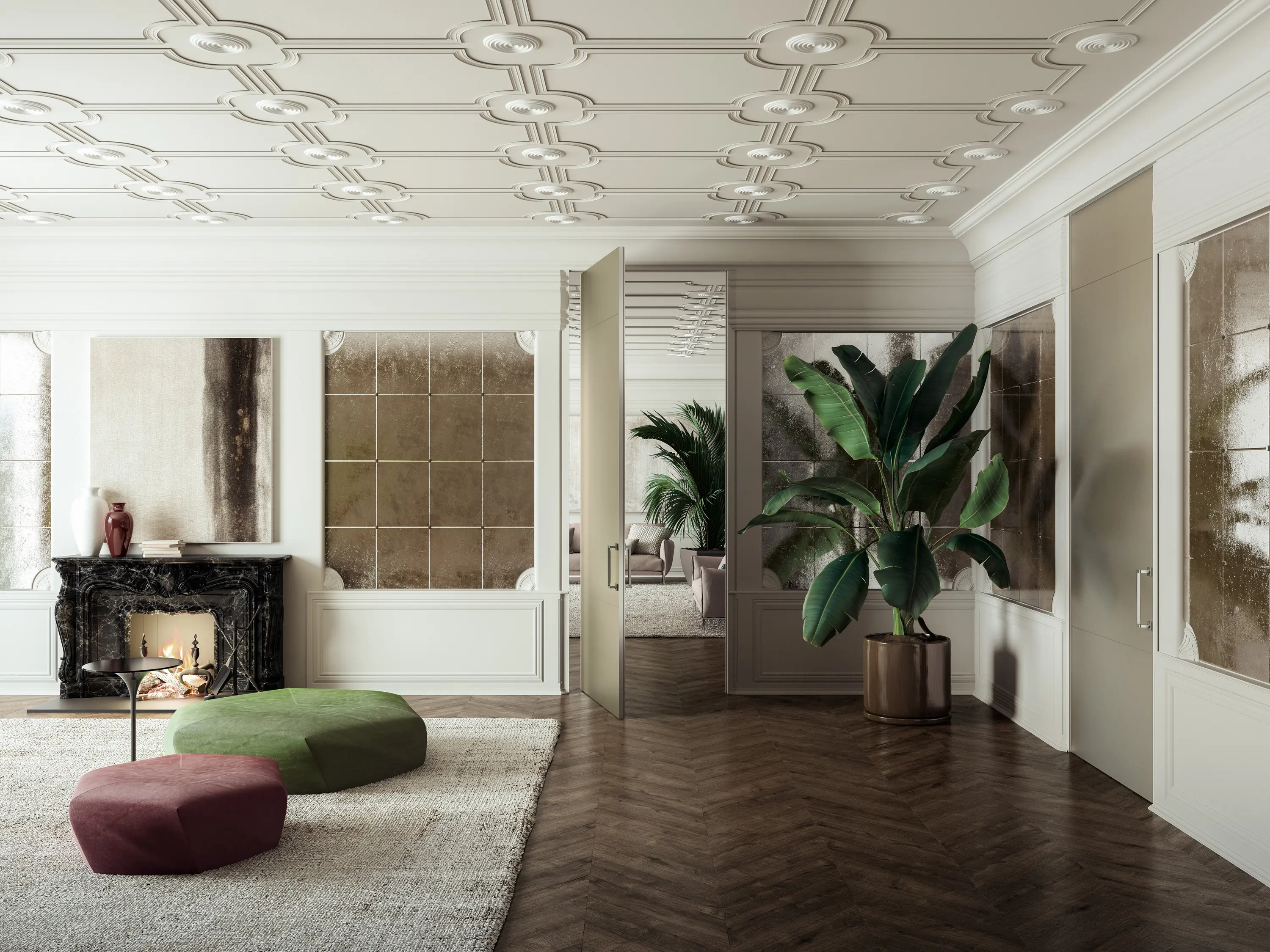 Linvisibile - Brezza | Infinito Vertical Pivot Door