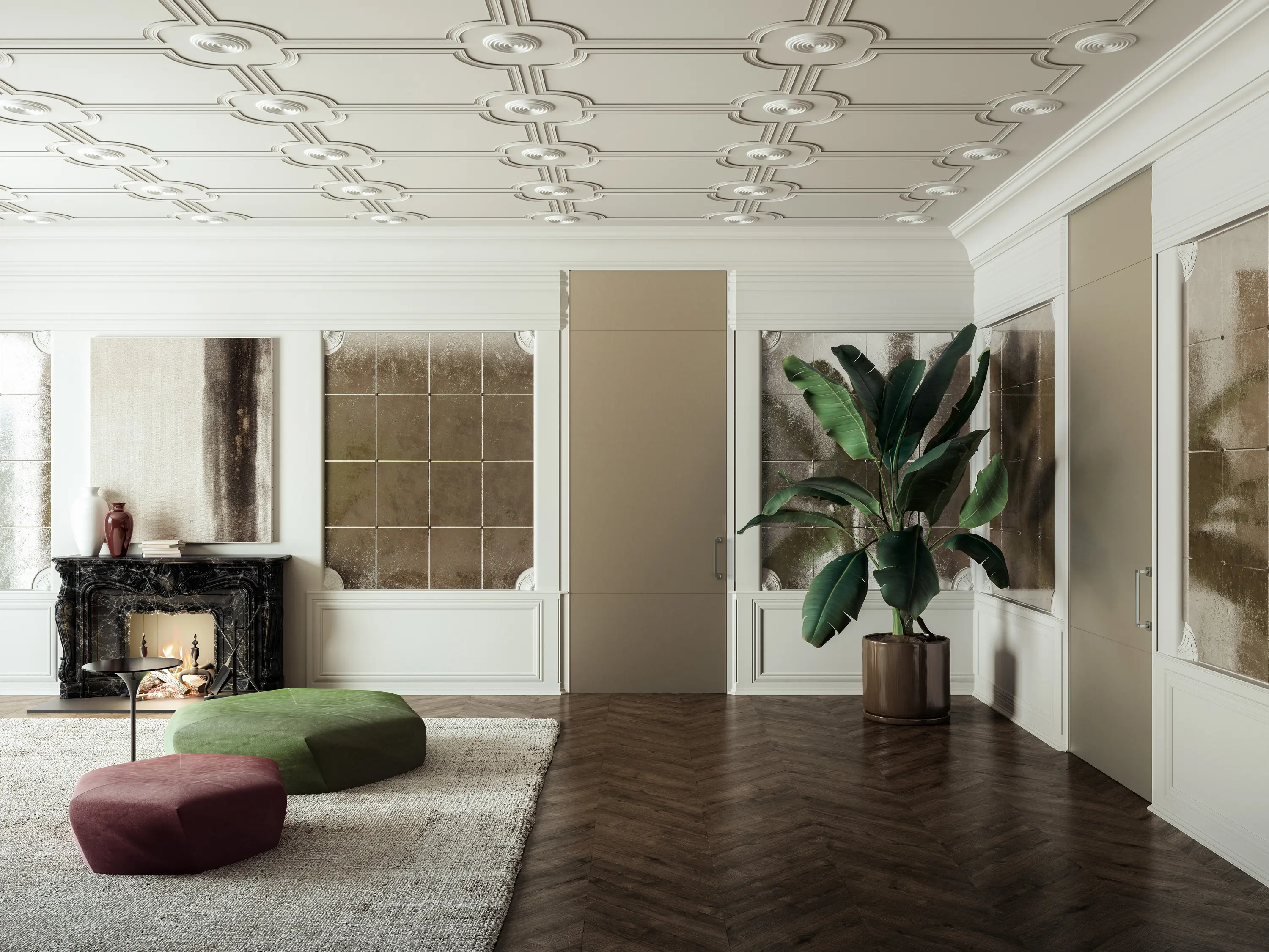 Linvisibile - Brezza | Infinito Vertical Pivot Door