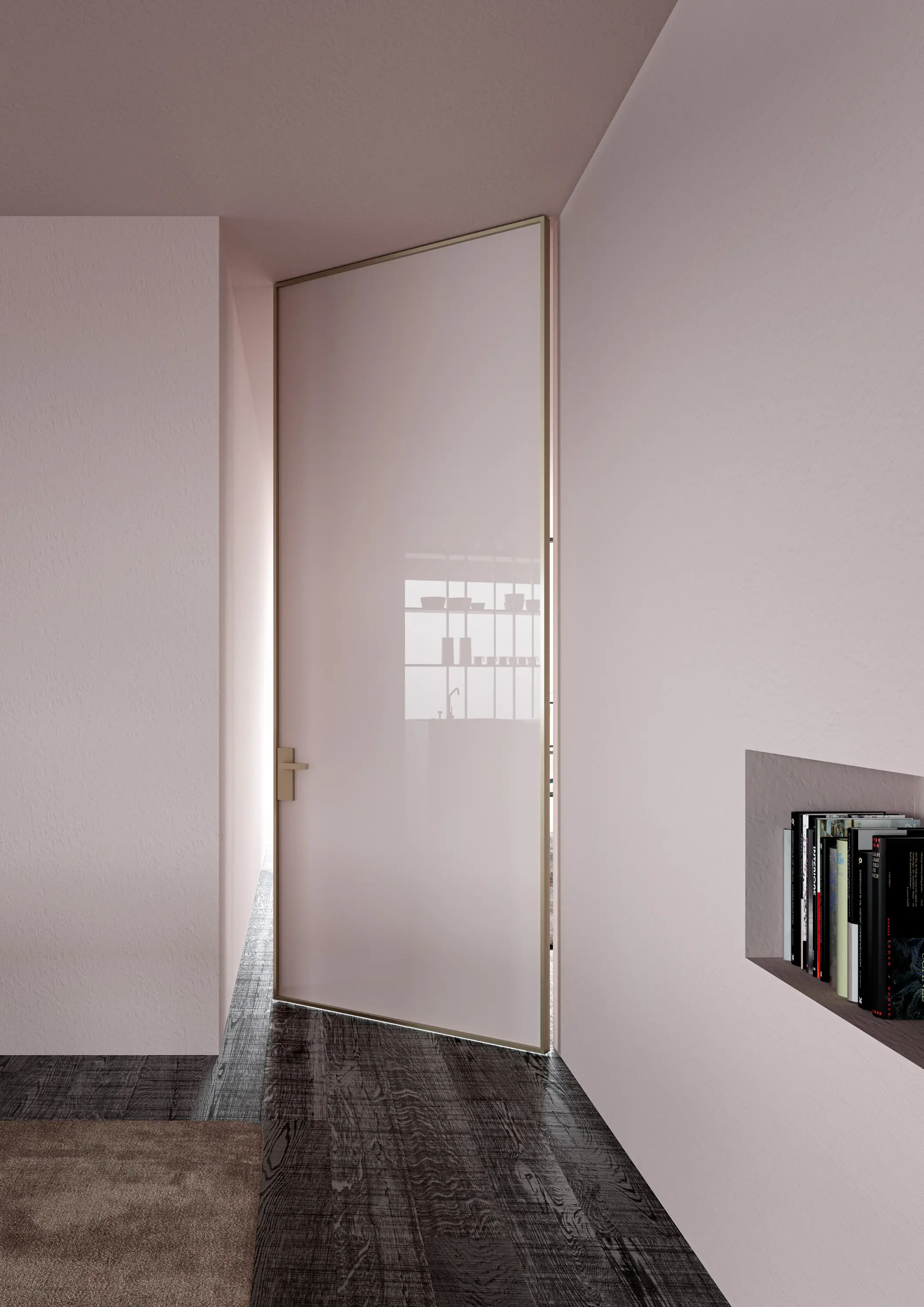 Linvisibile - Brezza | Linea Vertical Pivot Door