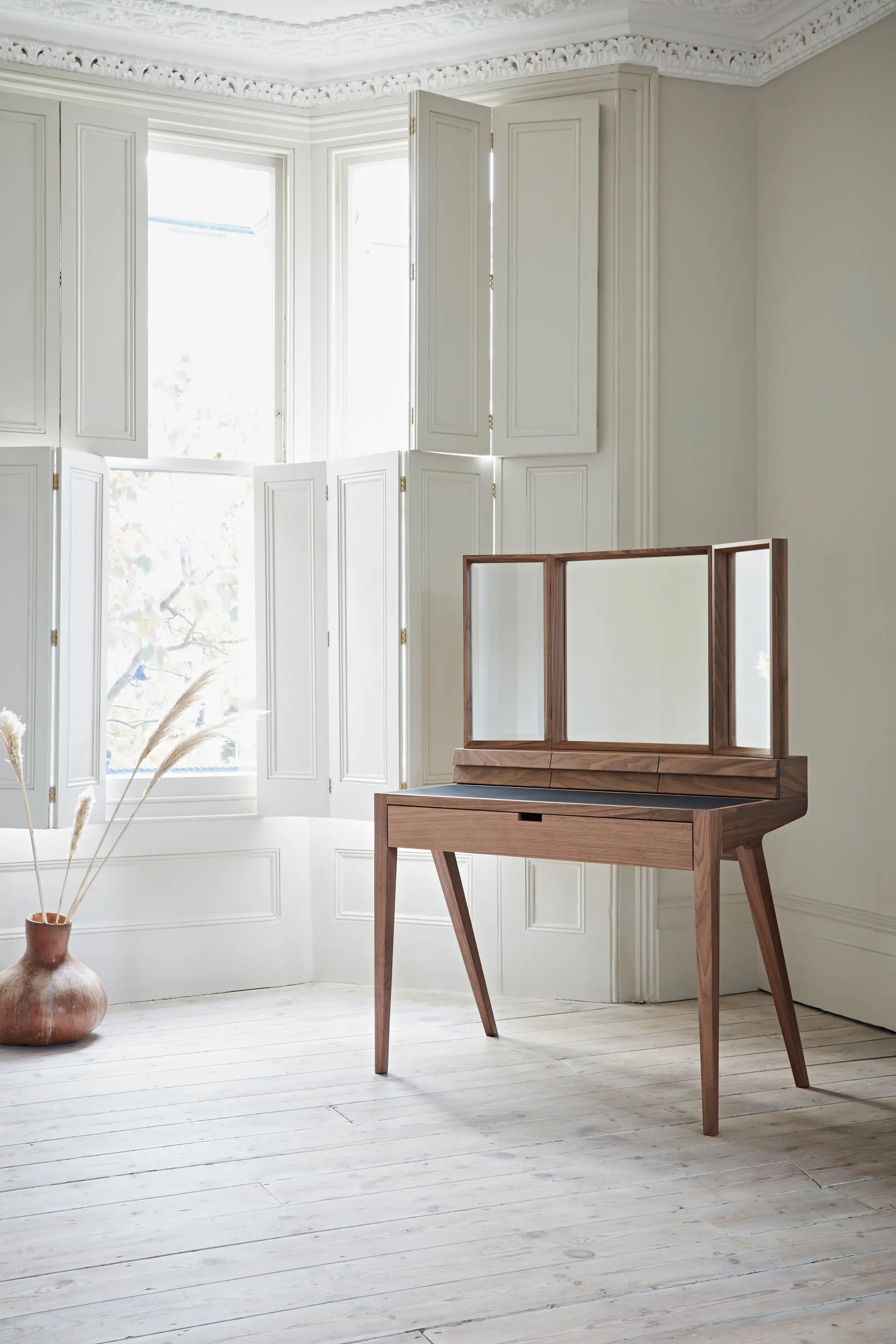 Dare Studio - Kingston Dressing Table with Mirror