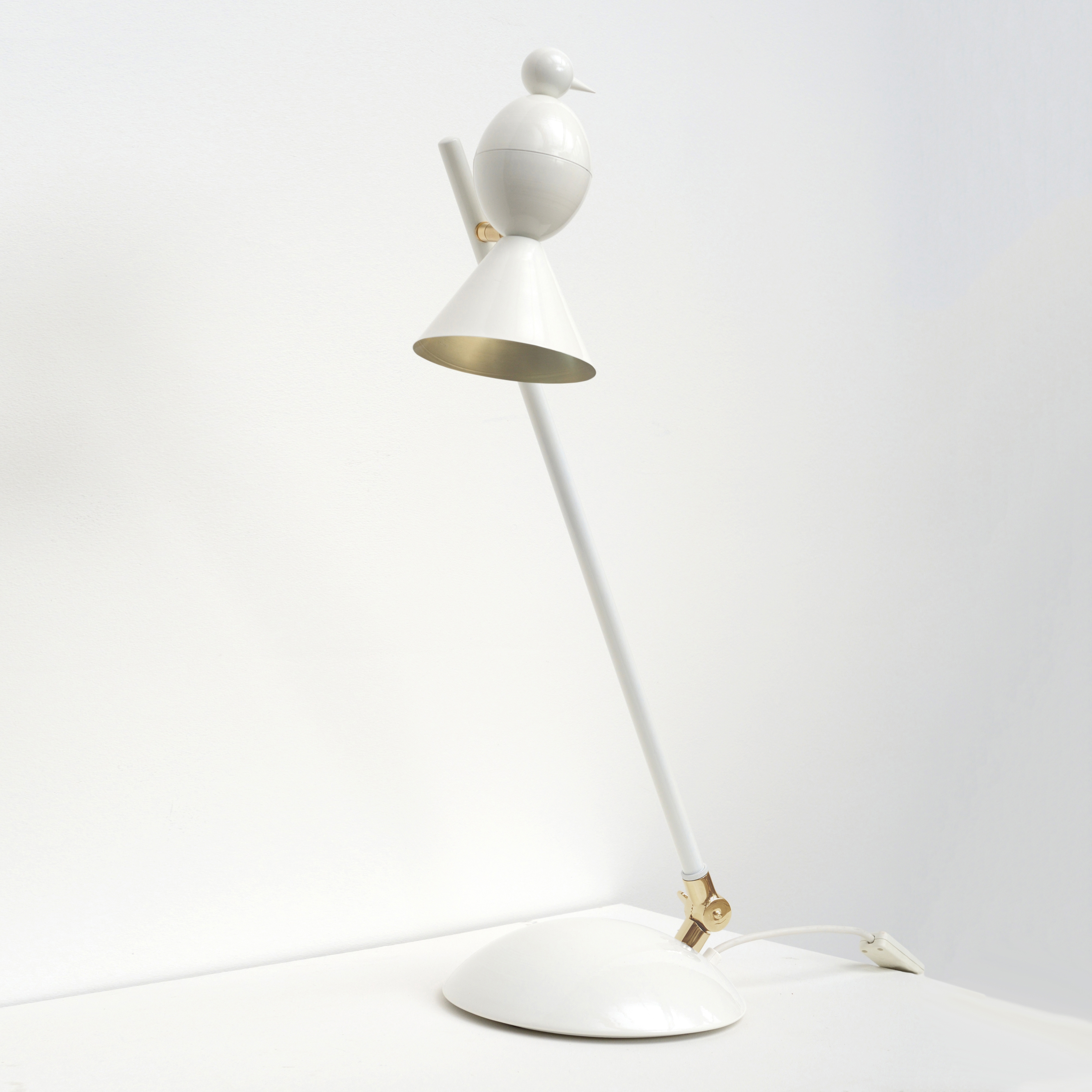 Display product Alouette Slanted desk lamp from manufacturer Atelier Areti