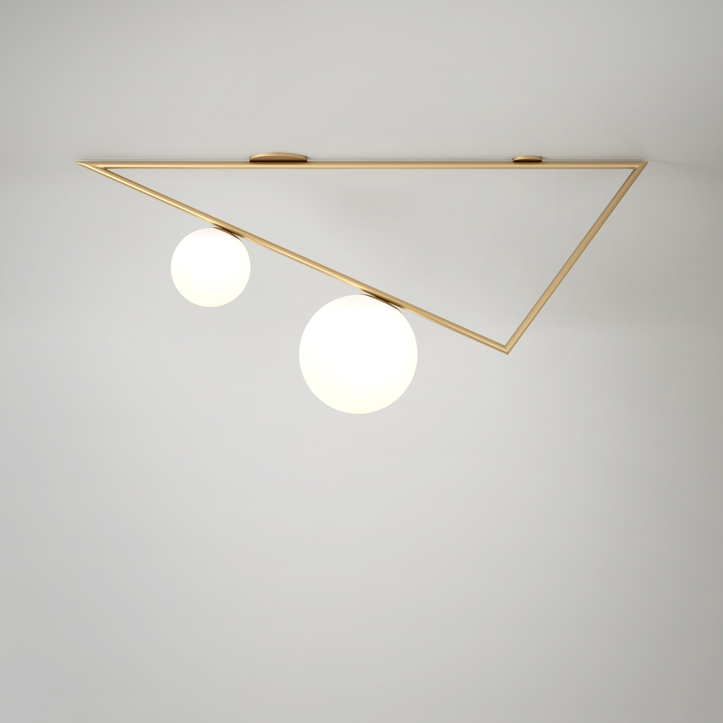 Mostrar el producto Triangle 1m 2 Globes del fabricante Atelier Areti