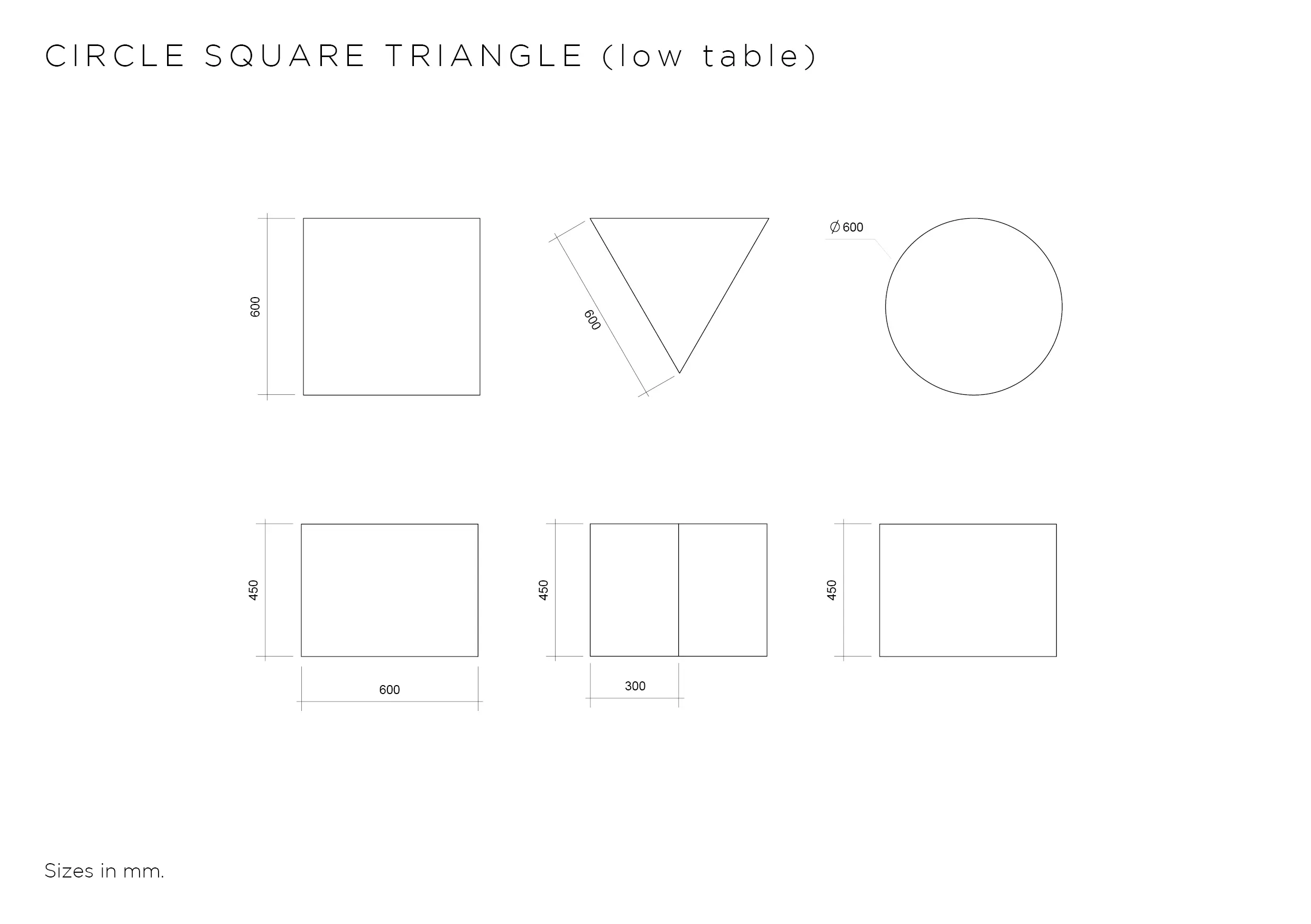 Atelier Areti - Circle Square Triangle