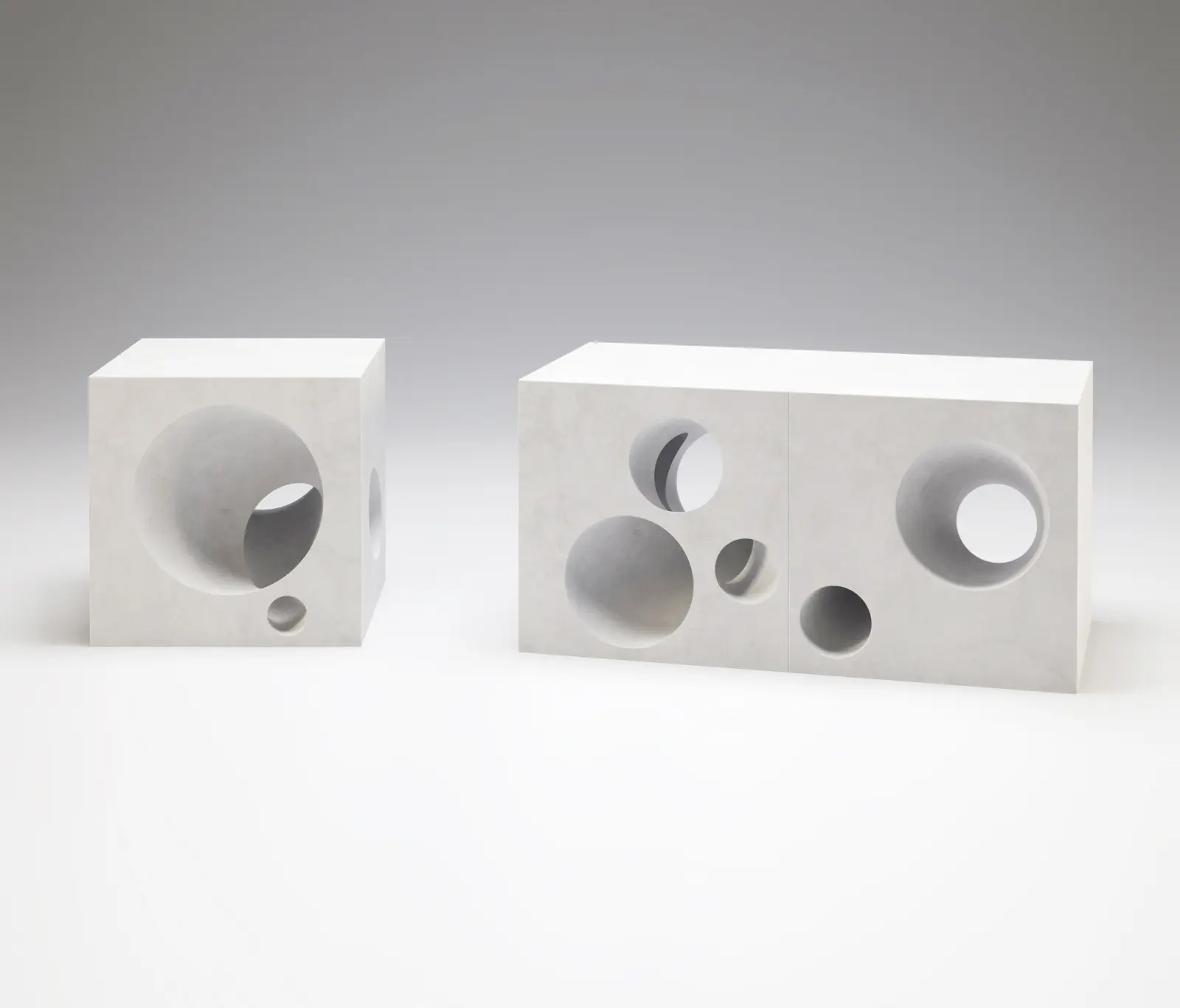 Atelier Areti - Cubes With Intersecting Cones