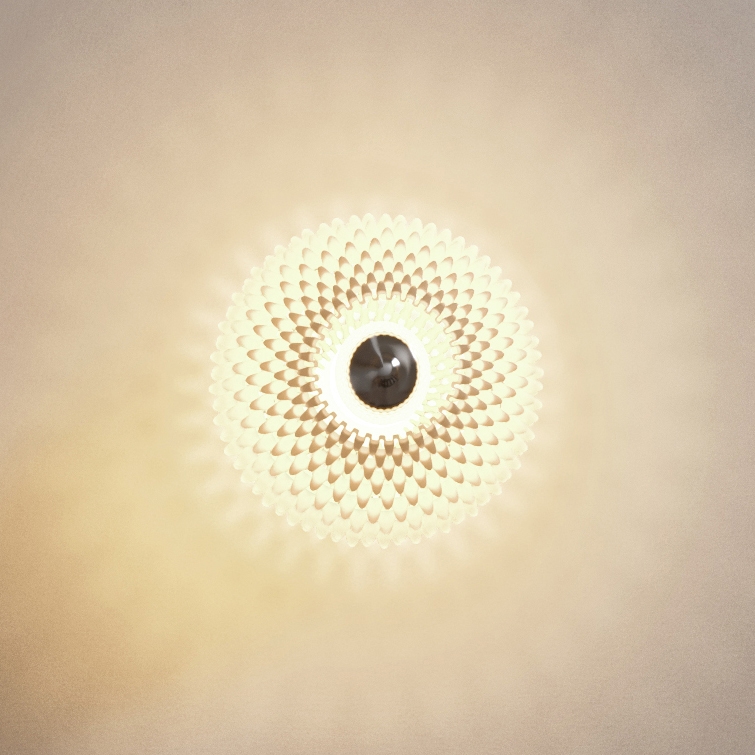 Display product Casablanca Andao Ceiling/Wall Luminaire from manufacturer millelumen