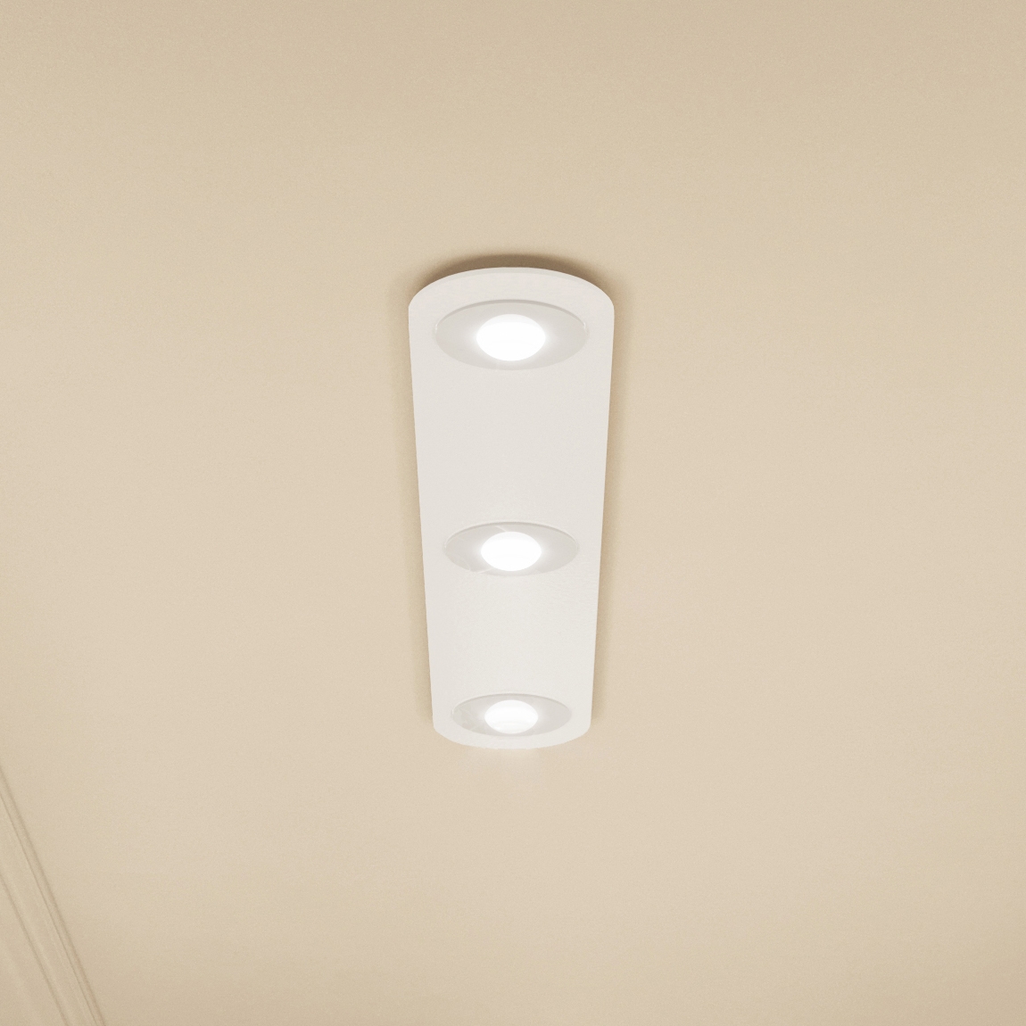 Display product Casablanca Tet Multi Multi (3) Ceiling Luminaire from manufacturer millelumen