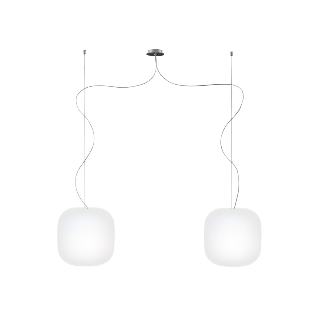 Display product Casablanca Murea Double Pendant Luminaire from manufacturer millelumen