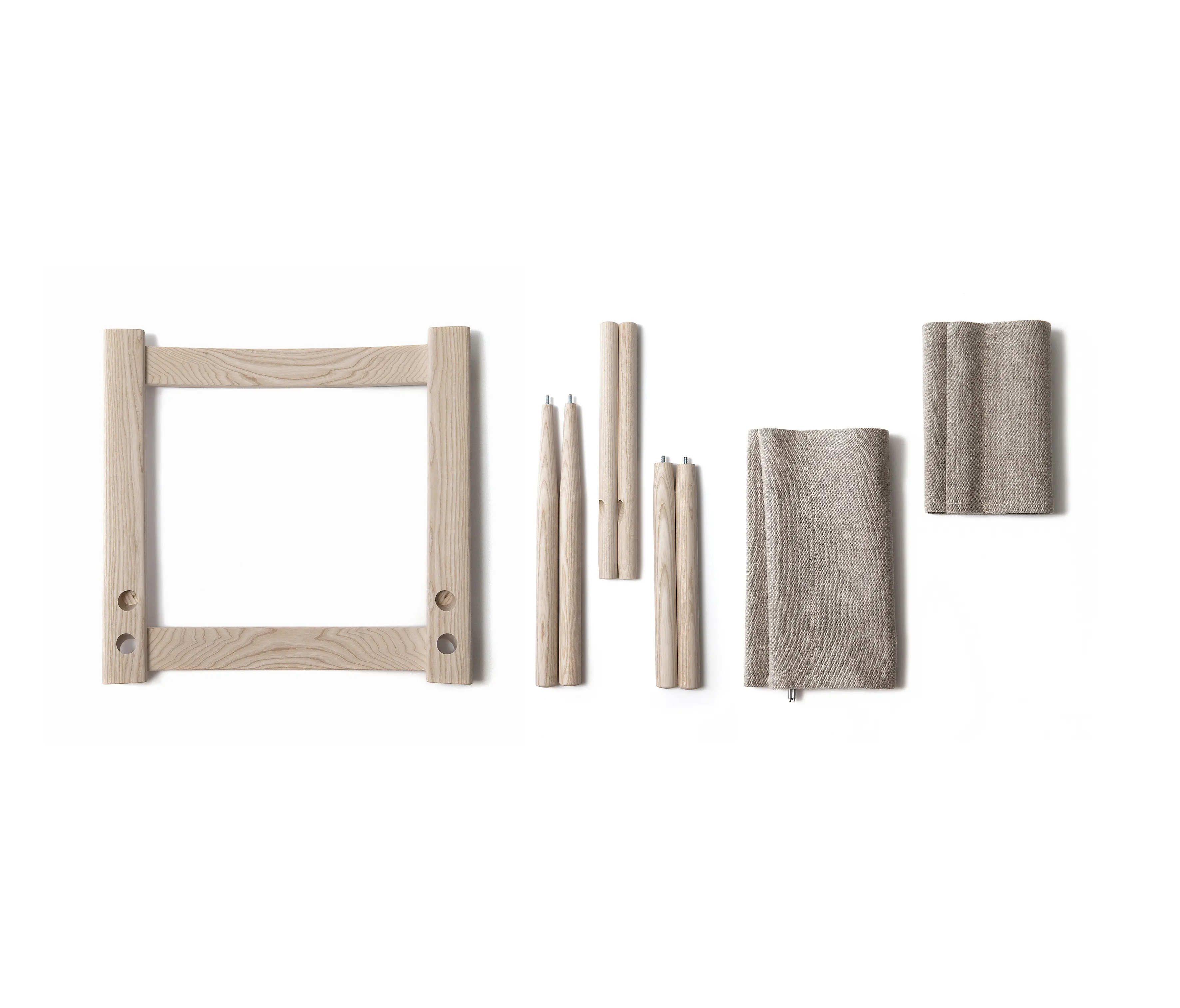 Nikari - 12 Designs For Nature | December Chair, ash-canvas