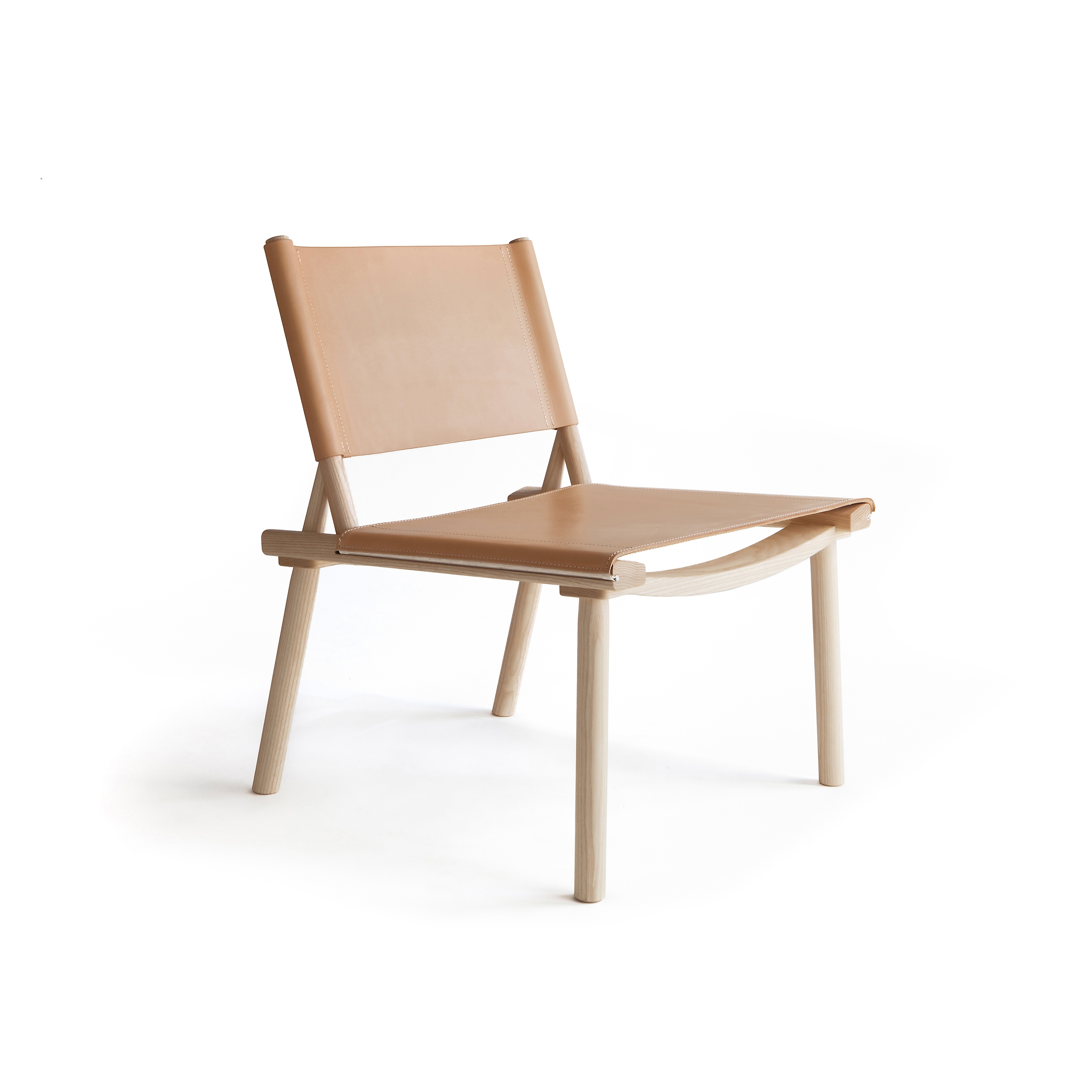 Mostra il prodotto 12 Designs For Nature | December Chair, ash-nude leather del produttore Nikari