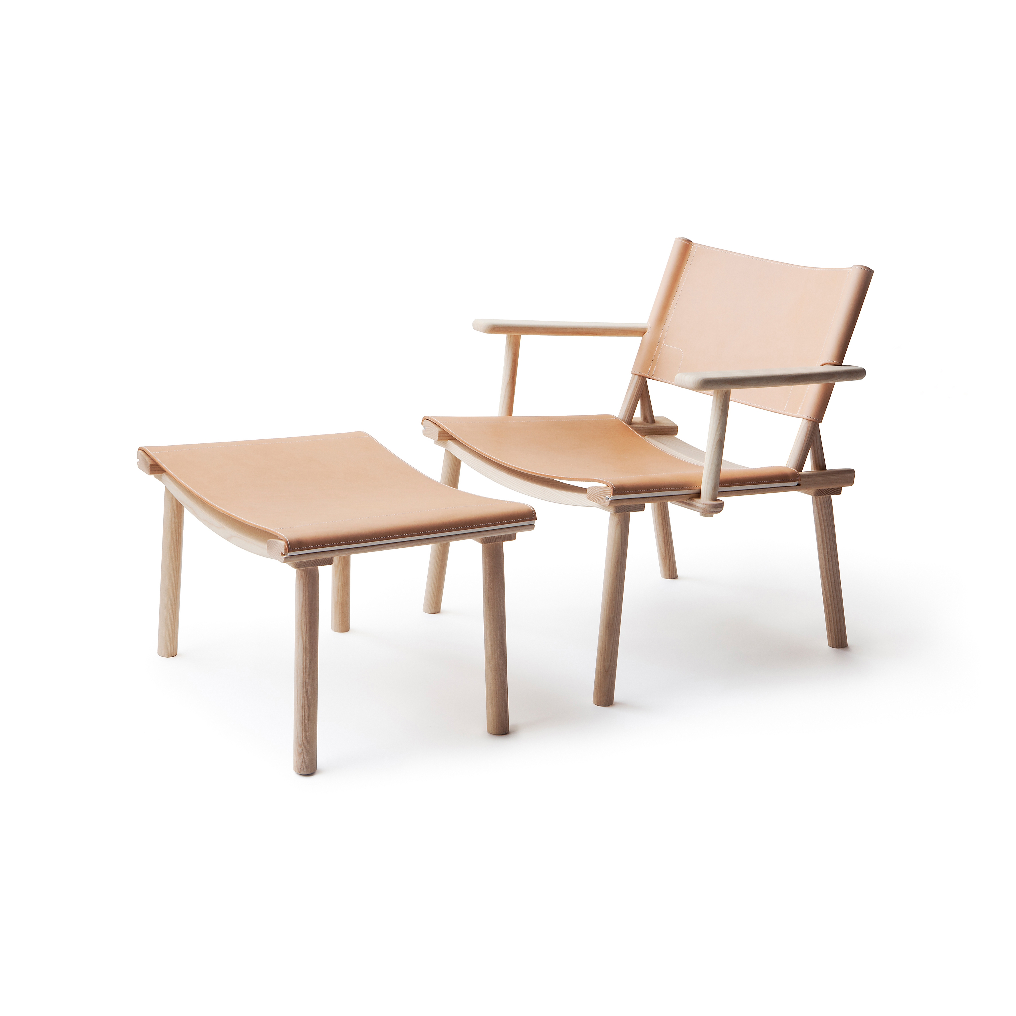 Display product 12 Designs For Nature | December Lounge and Ottoman, ash-nude from manufacturer Nikari