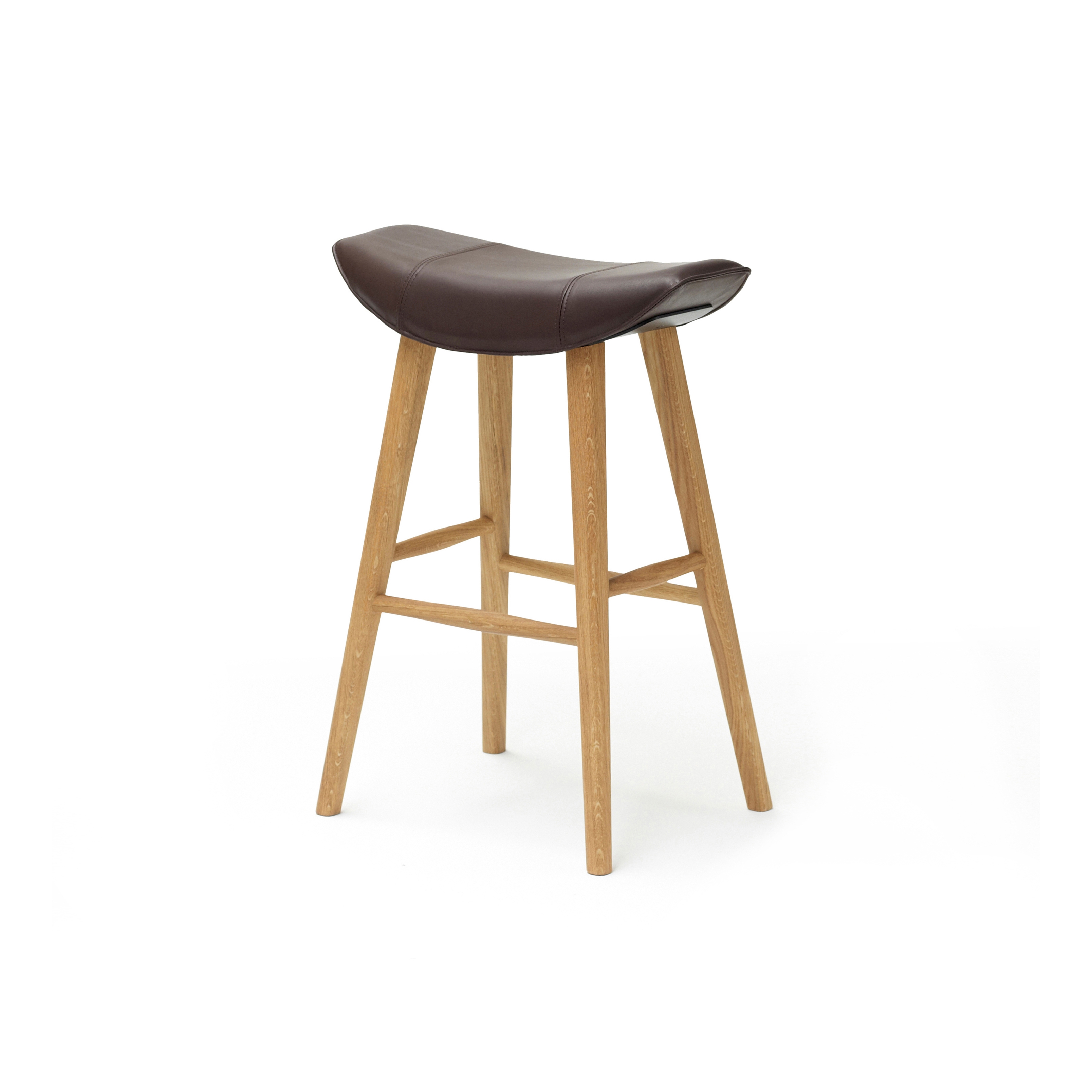 Kya | Kitchen Stool with wooden frame