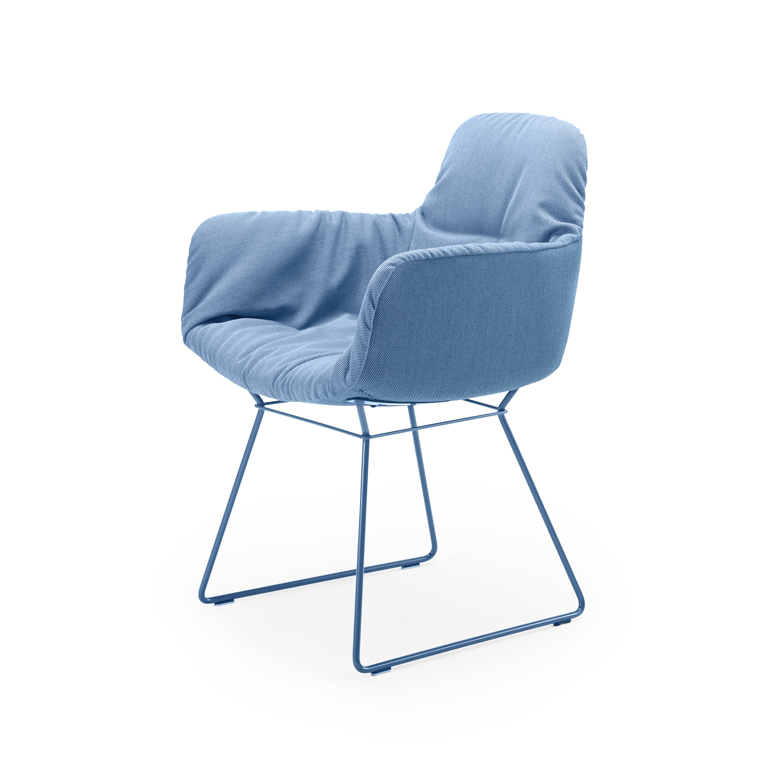 Leya | Armchair High with wire frame
