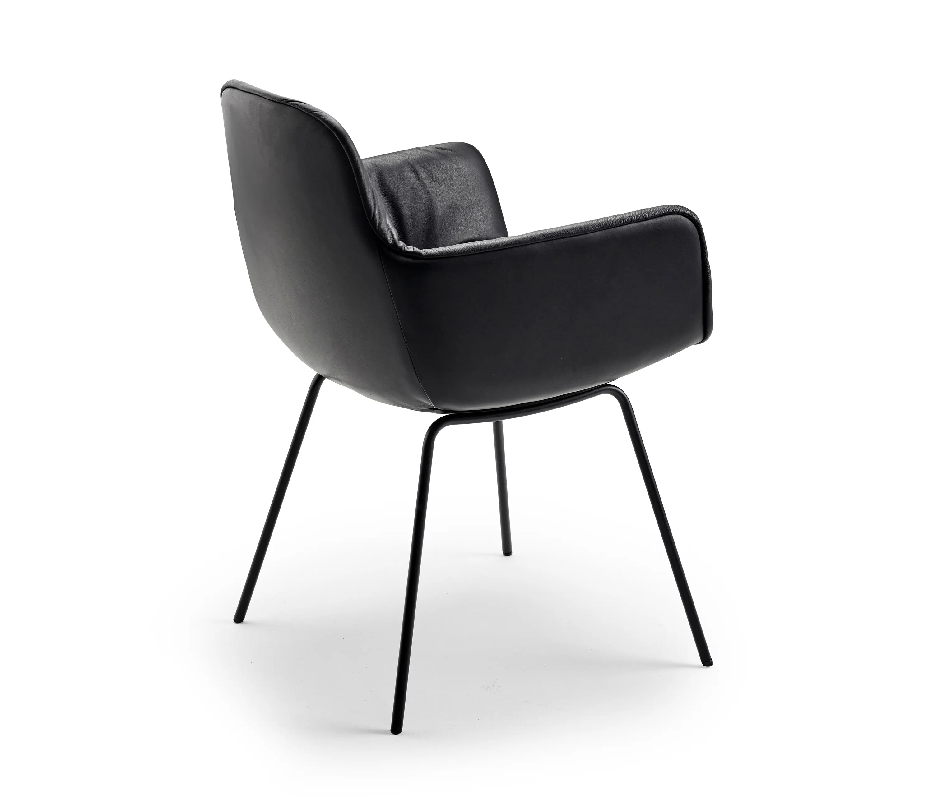 FREIFRAU MANUFAKTUR - Leya | Armchair High with steel frame
