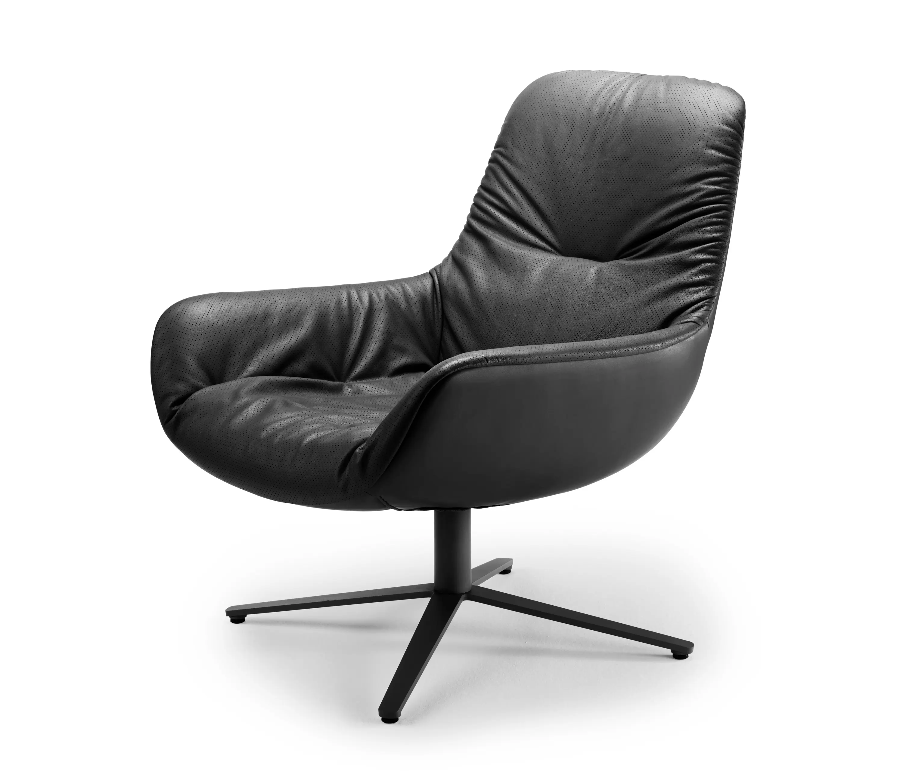 FREIFRAU MANUFAKTUR - Leya | Lounge Chair with x-base frame