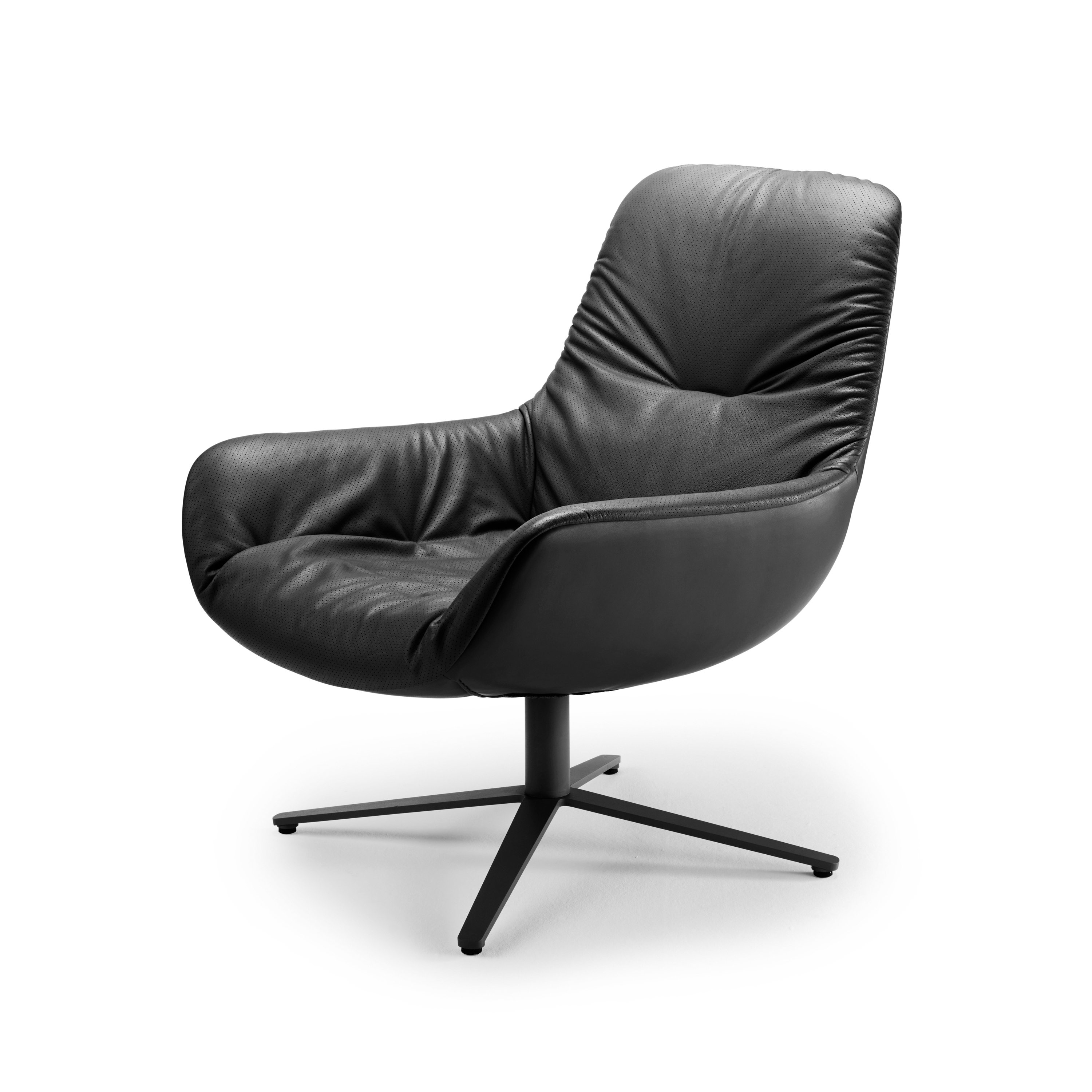 Leya | Lounge Chair with x-base frame