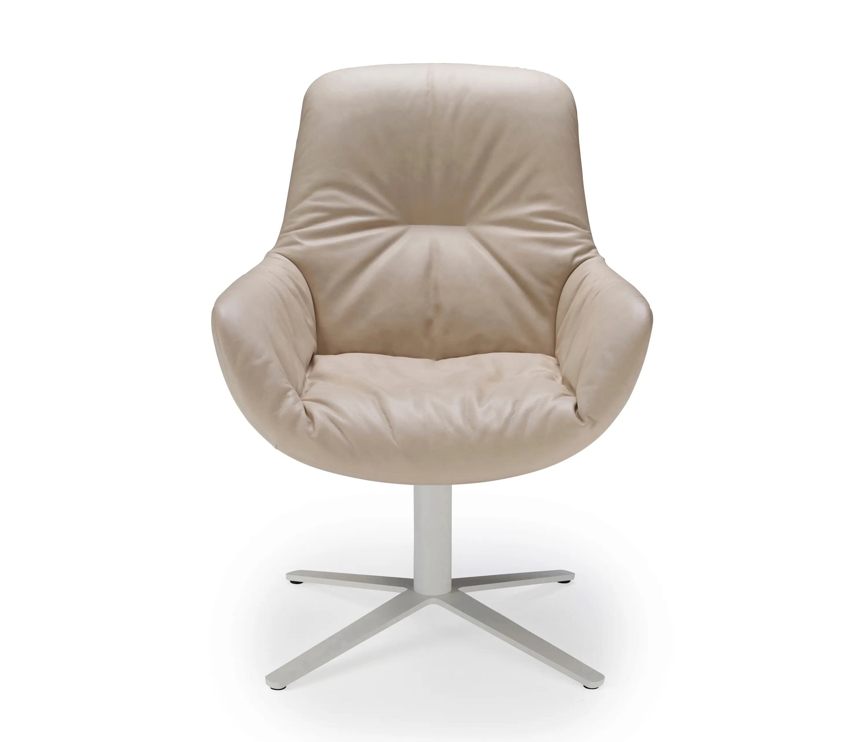 FREIFRAU MANUFAKTUR - Leya | Lounge Chair with x-base frame