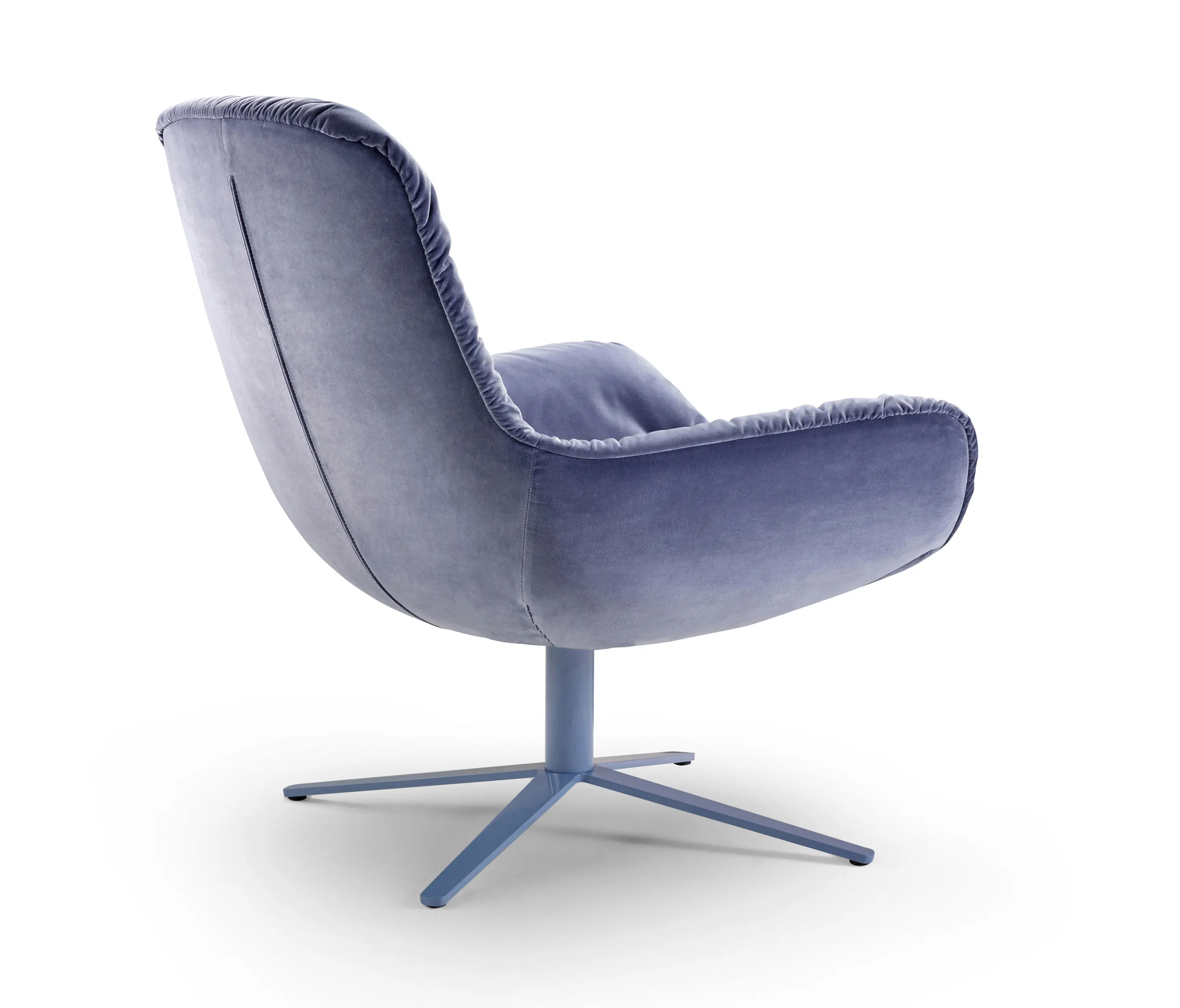 FREIFRAU MANUFAKTUR - Leya | Lounge Chair with x-base frame