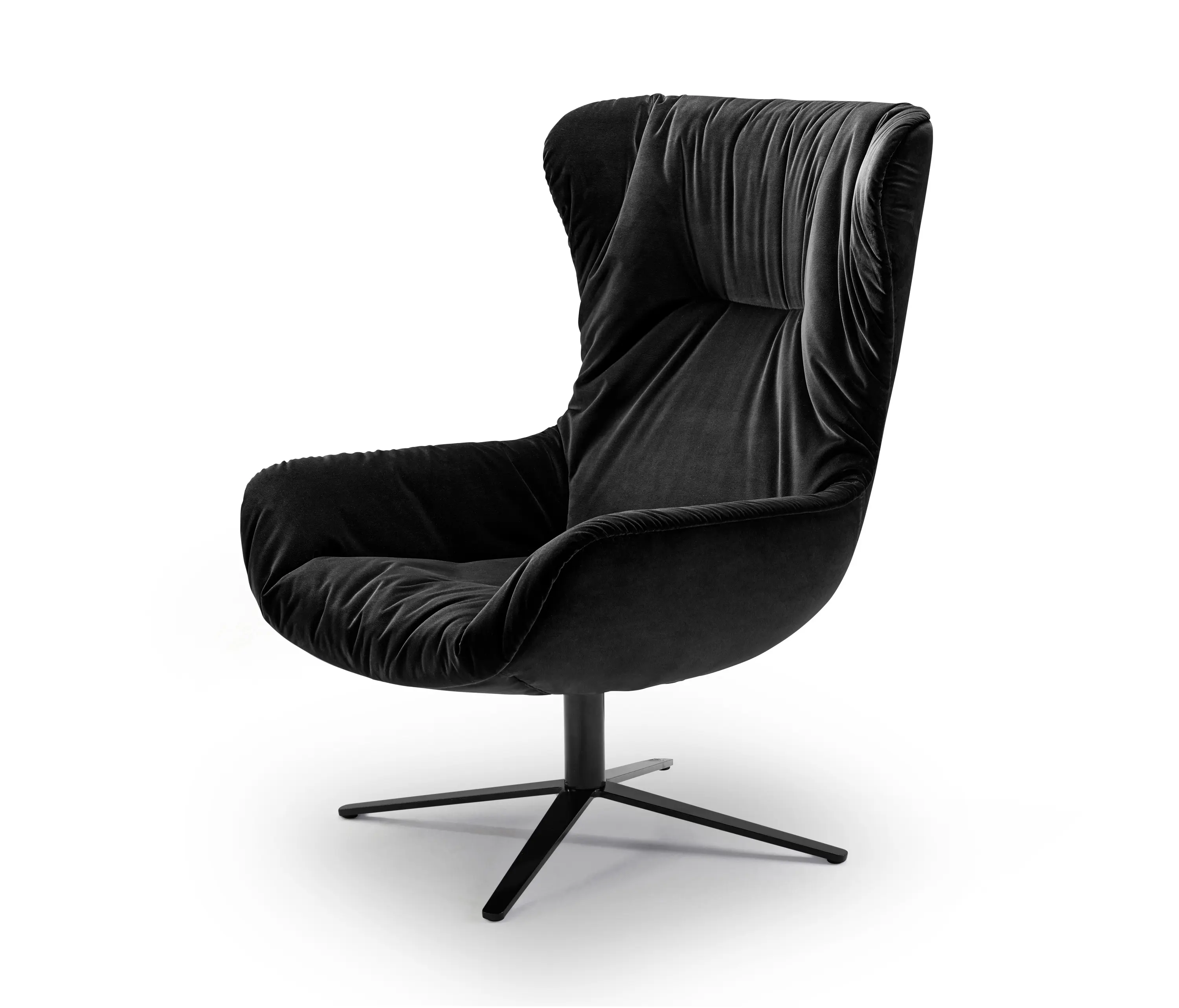 FREIFRAU MANUFAKTUR - Leya | Wingback Chair with x-base frame