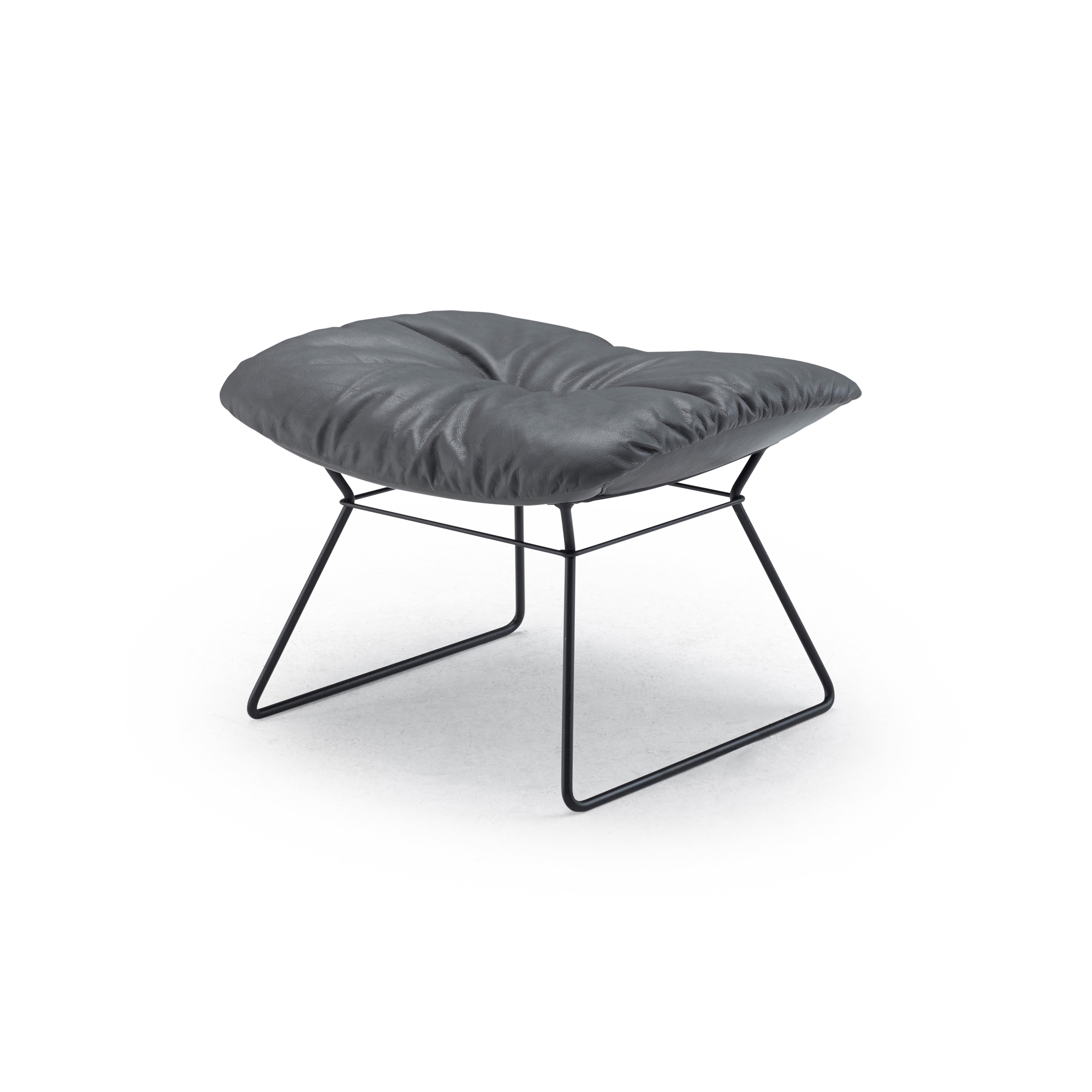 Vertoon produk Leya | Ottoman with wire frame van vervaardiger FREIFRAU MANUFAKTUR