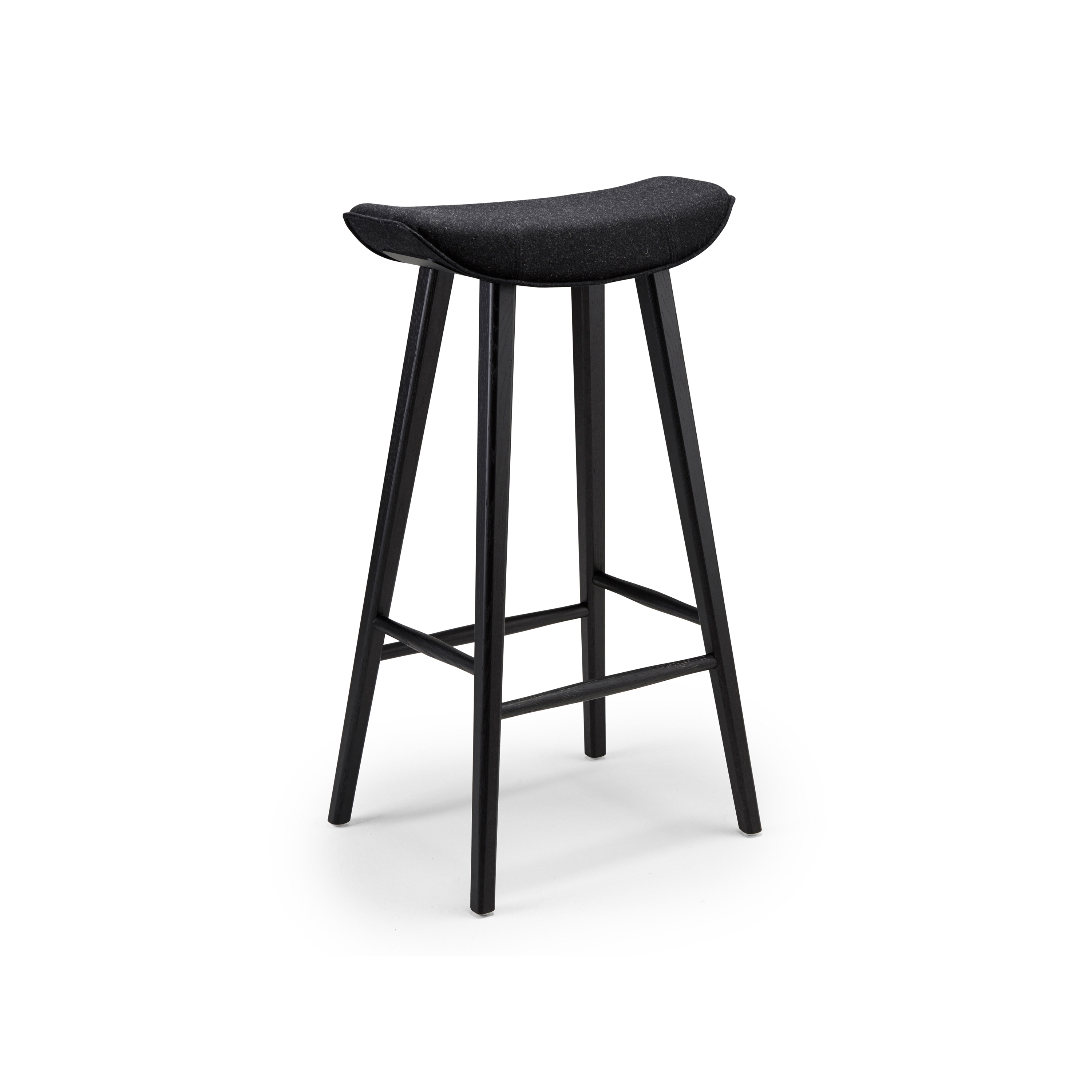 Display product Kya | Barstool with wooden frame from manufacturer FREIFRAU MANUFAKTUR