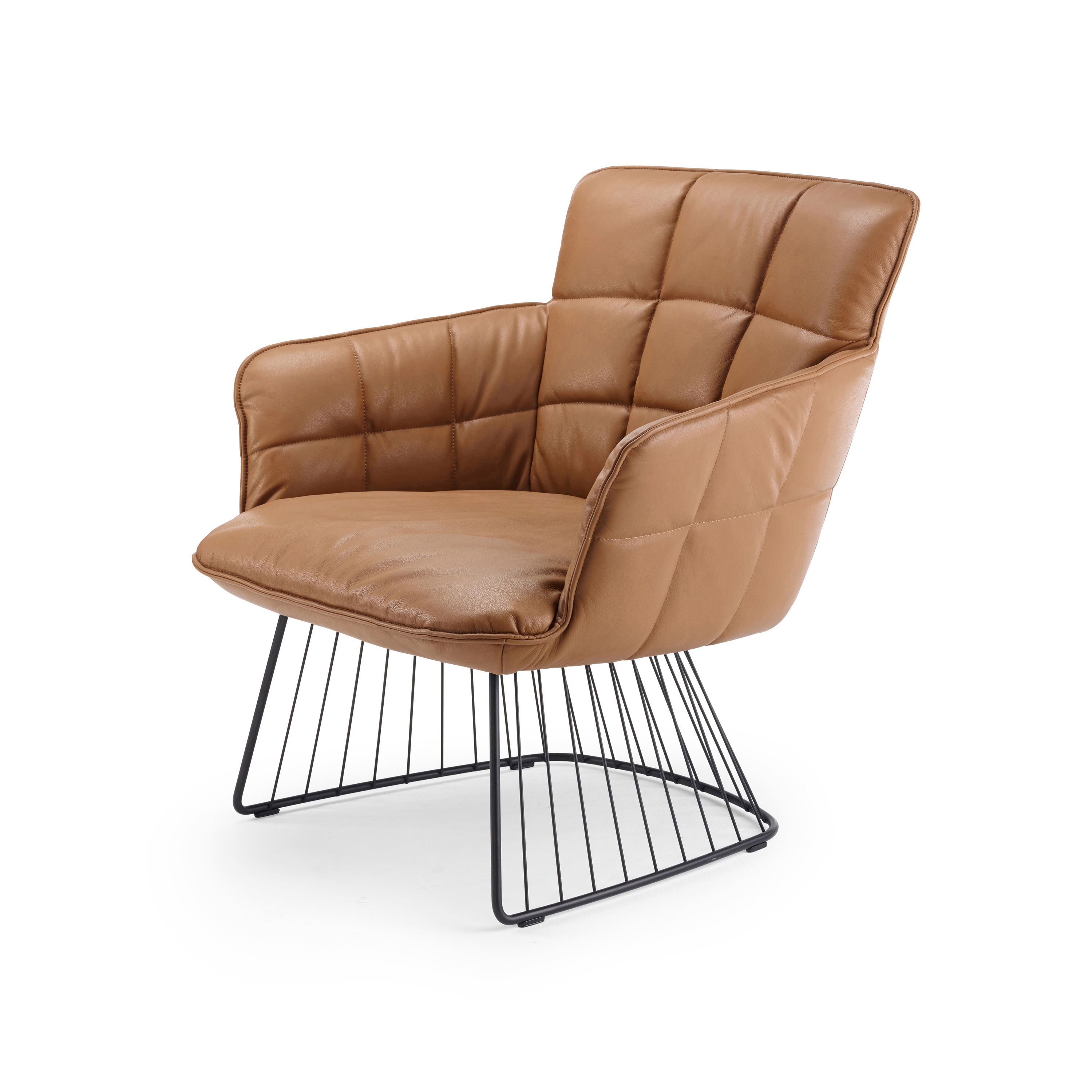 Display product Marla | Easy Chair Low with harp frame from manufacturer FREIFRAU MANUFAKTUR