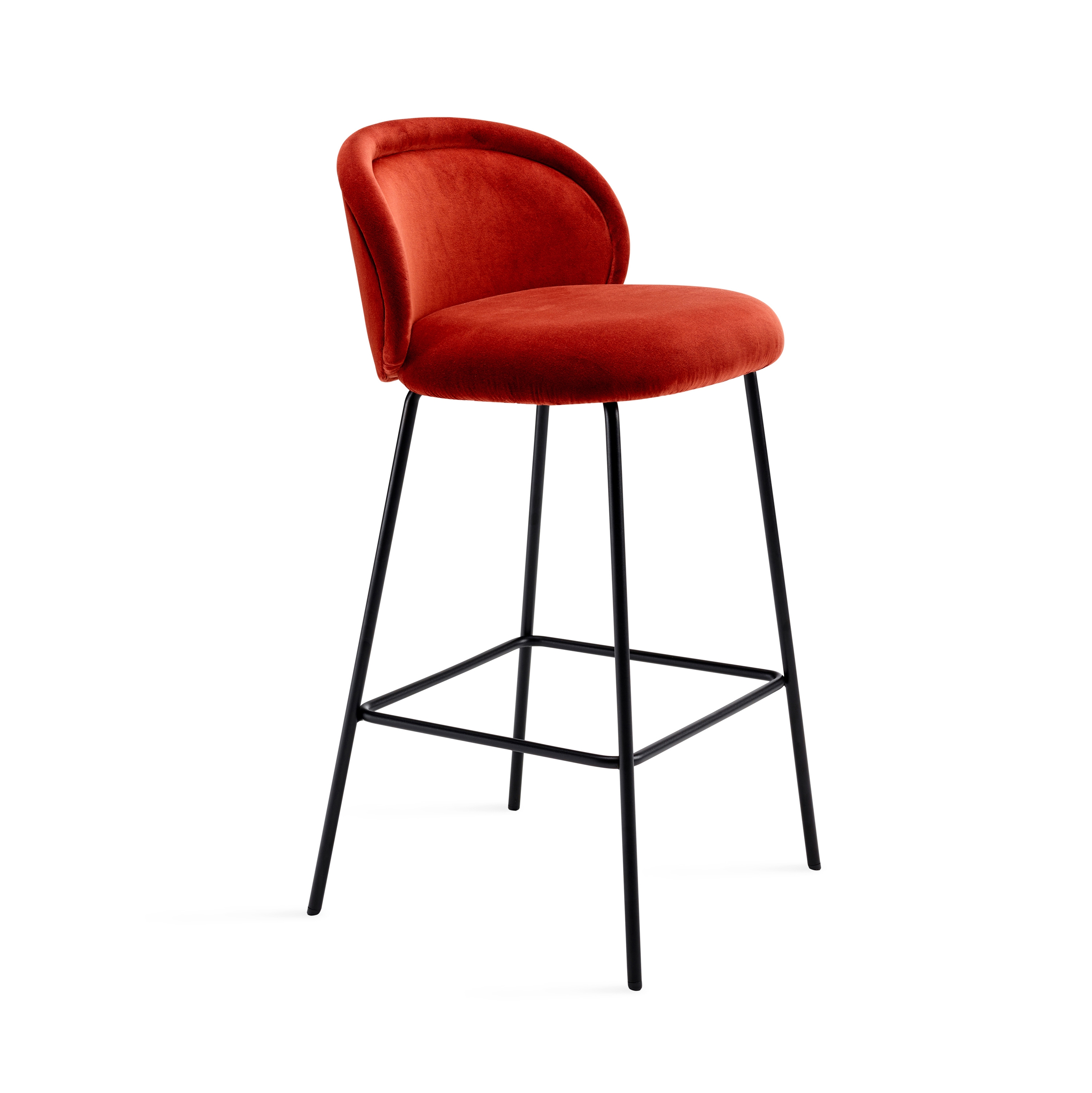 Ona | Counter Chair with steel frame