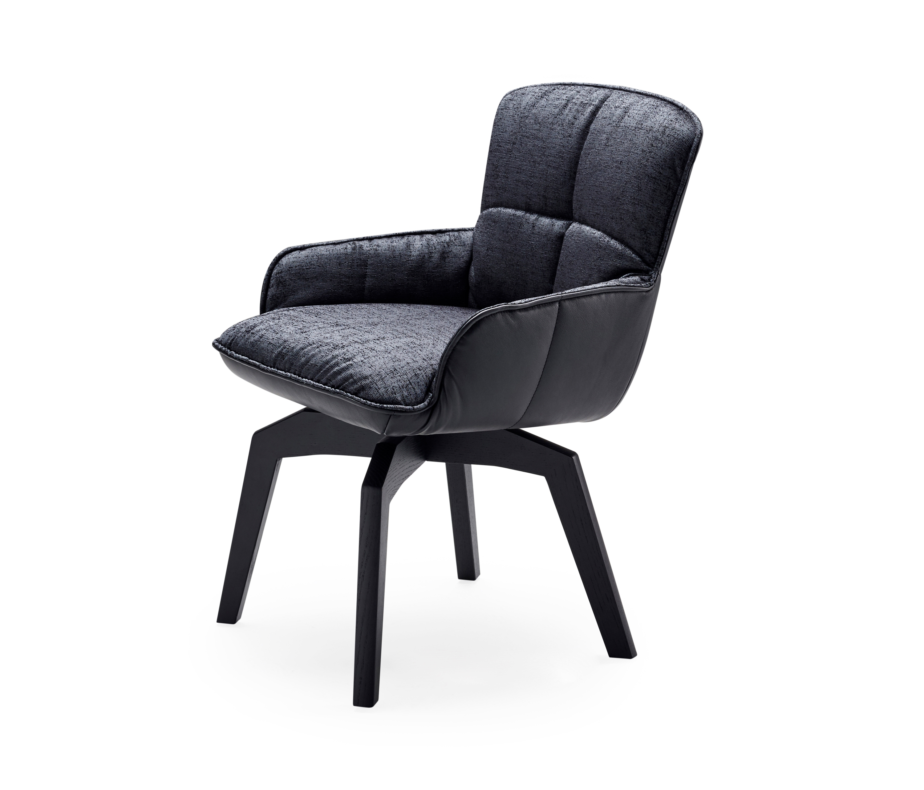 Display product Marla | Armchair Low with wooden frame from manufacturer FREIFRAU MANUFAKTUR